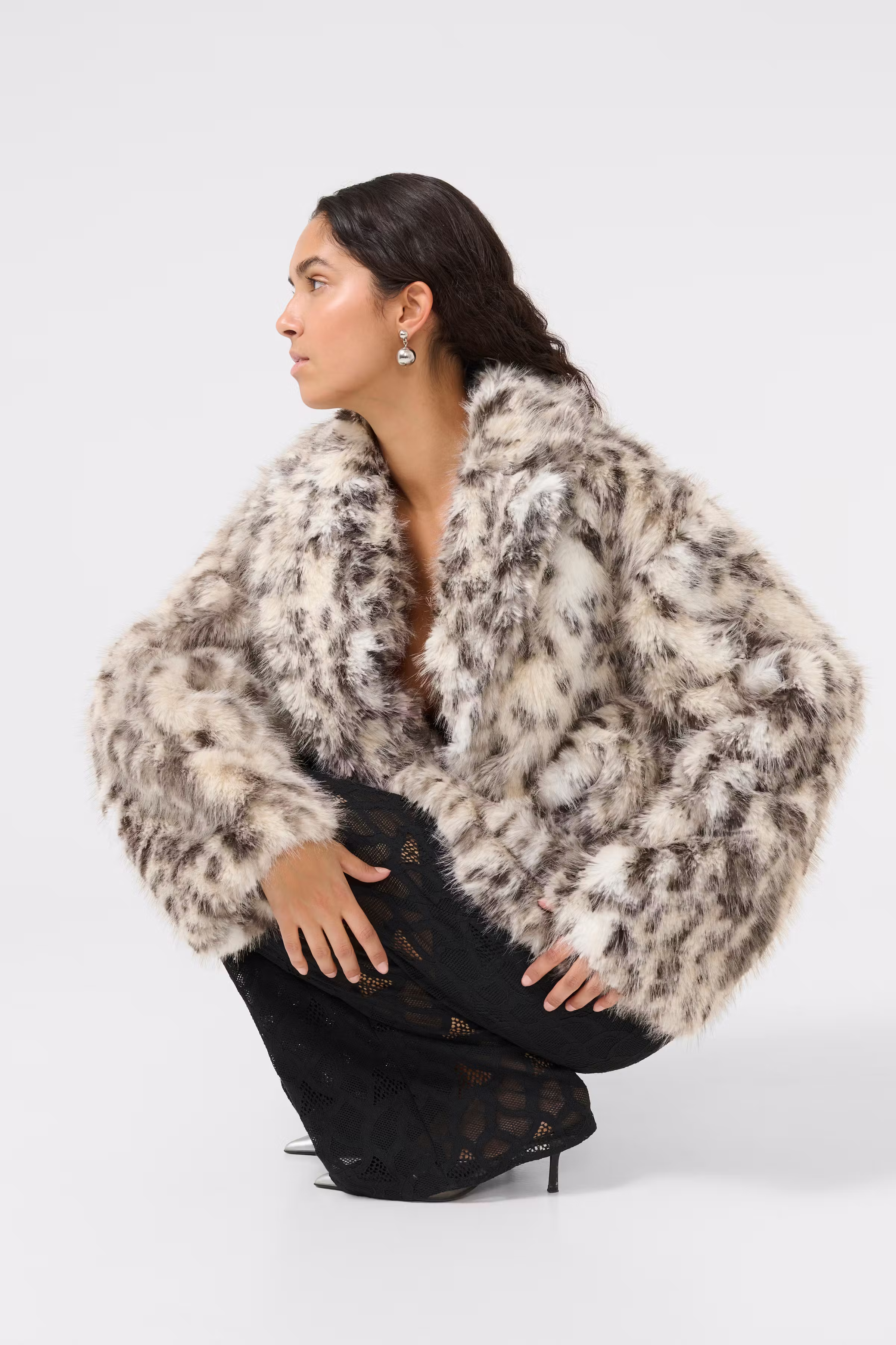 KBAmira Faux fur jas LOOKBOOK DETAIL 10105526-107934