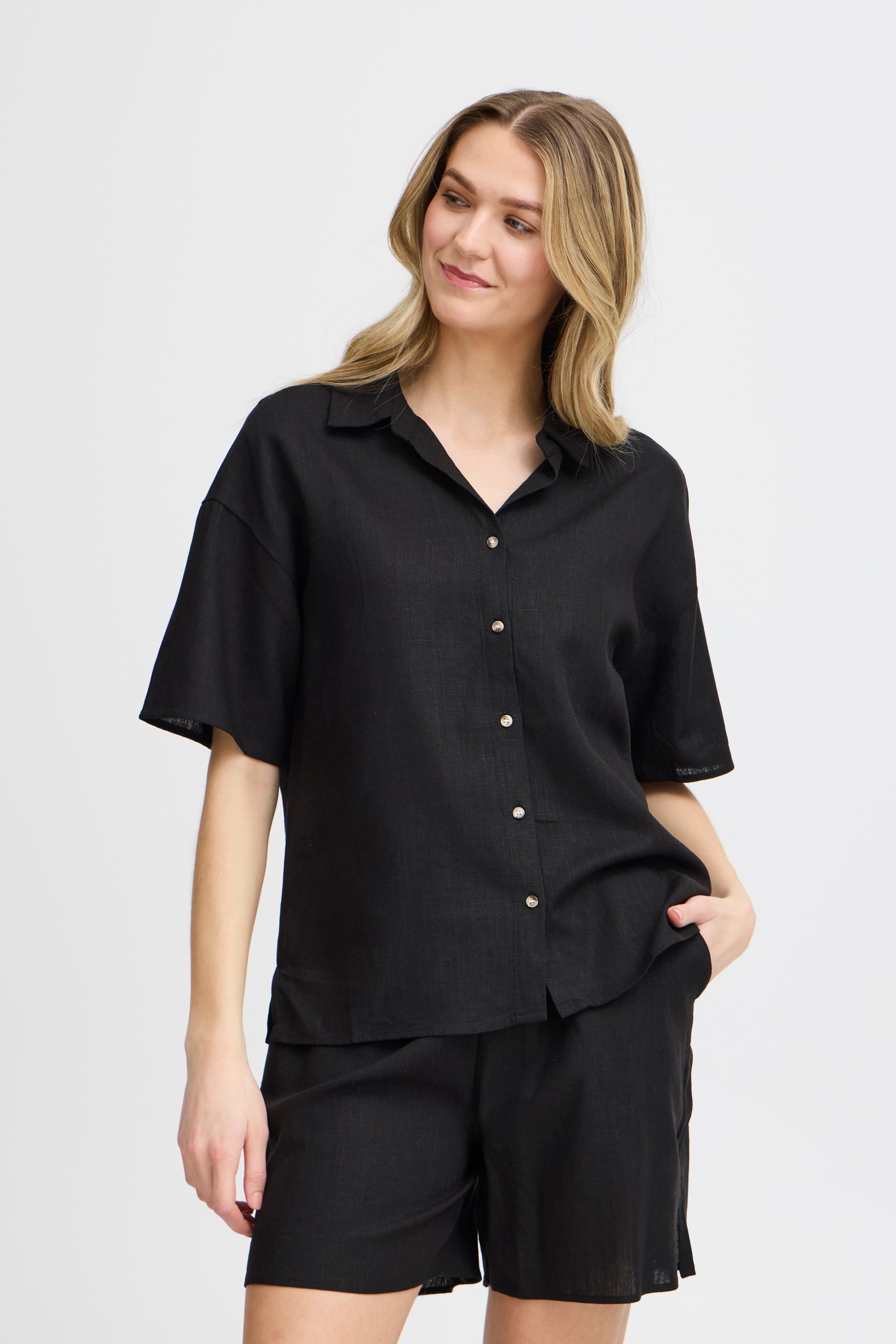 FRJUNA Overhemd LOOKBOOK FRONT 20614100-200113