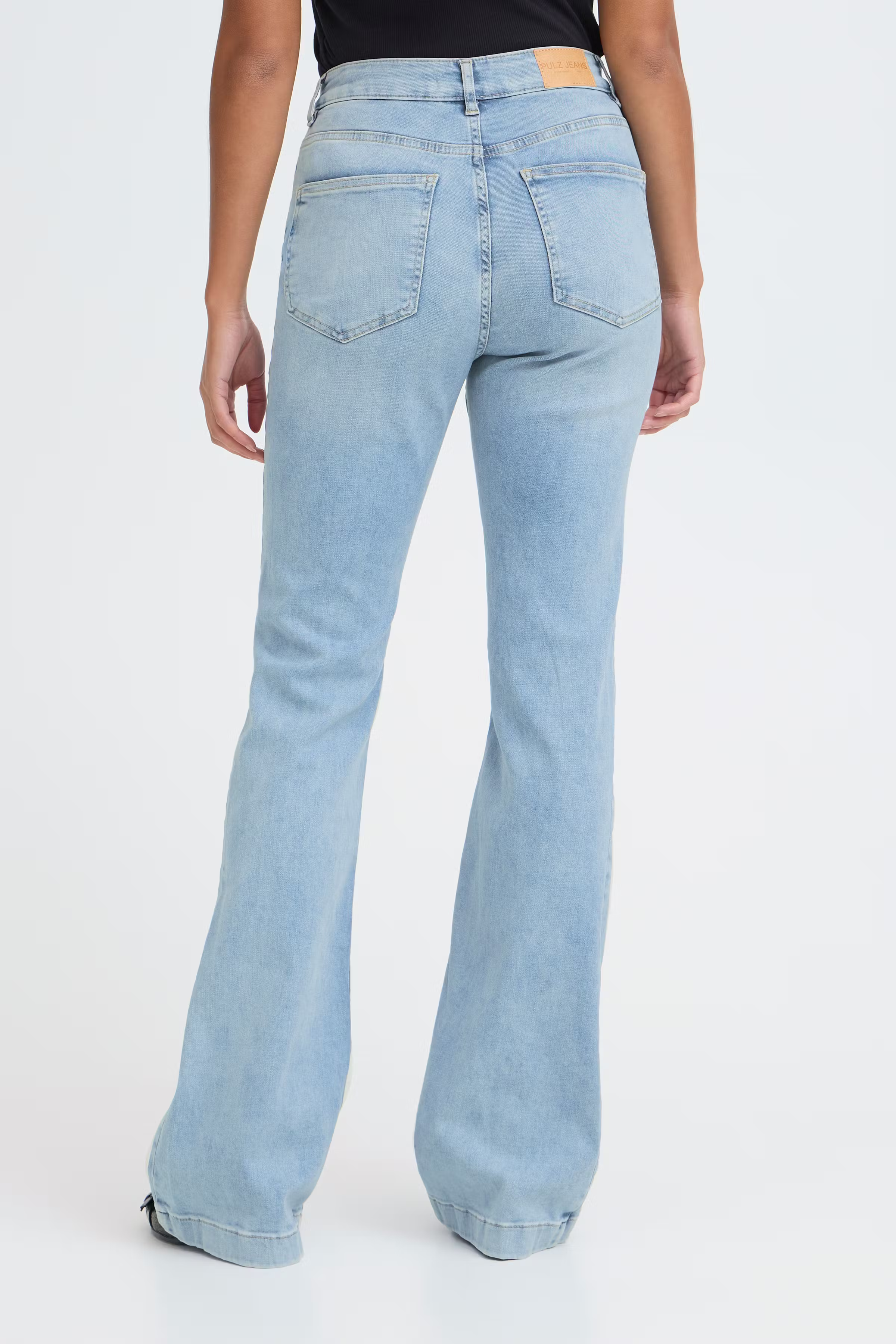 PZBECCA UHW Bootcut Leg LOOKBOOK BACK 50207285-200008