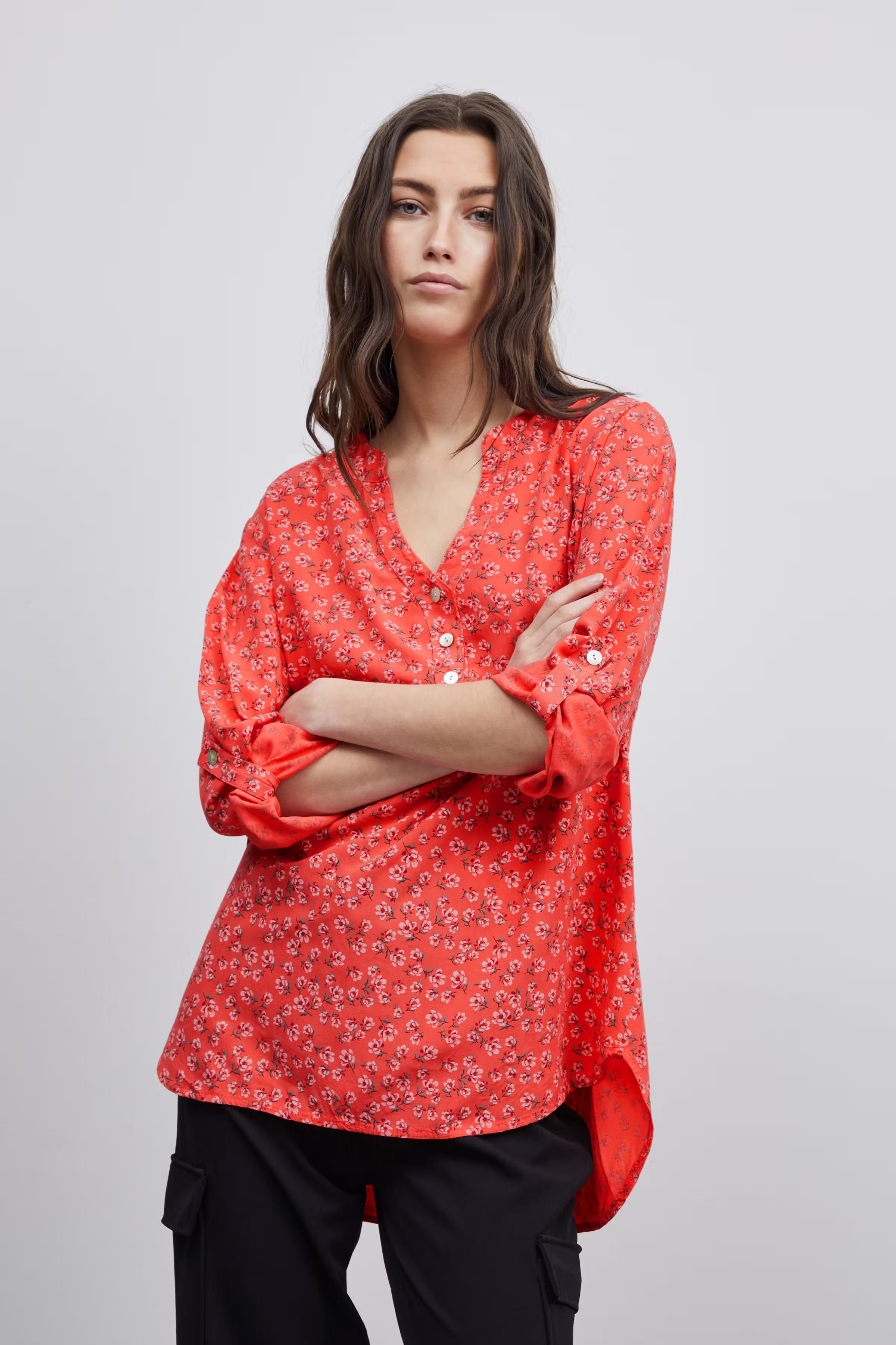 SBANIKKA Skjorte LOOKBOOK FRONT 22100175-161546