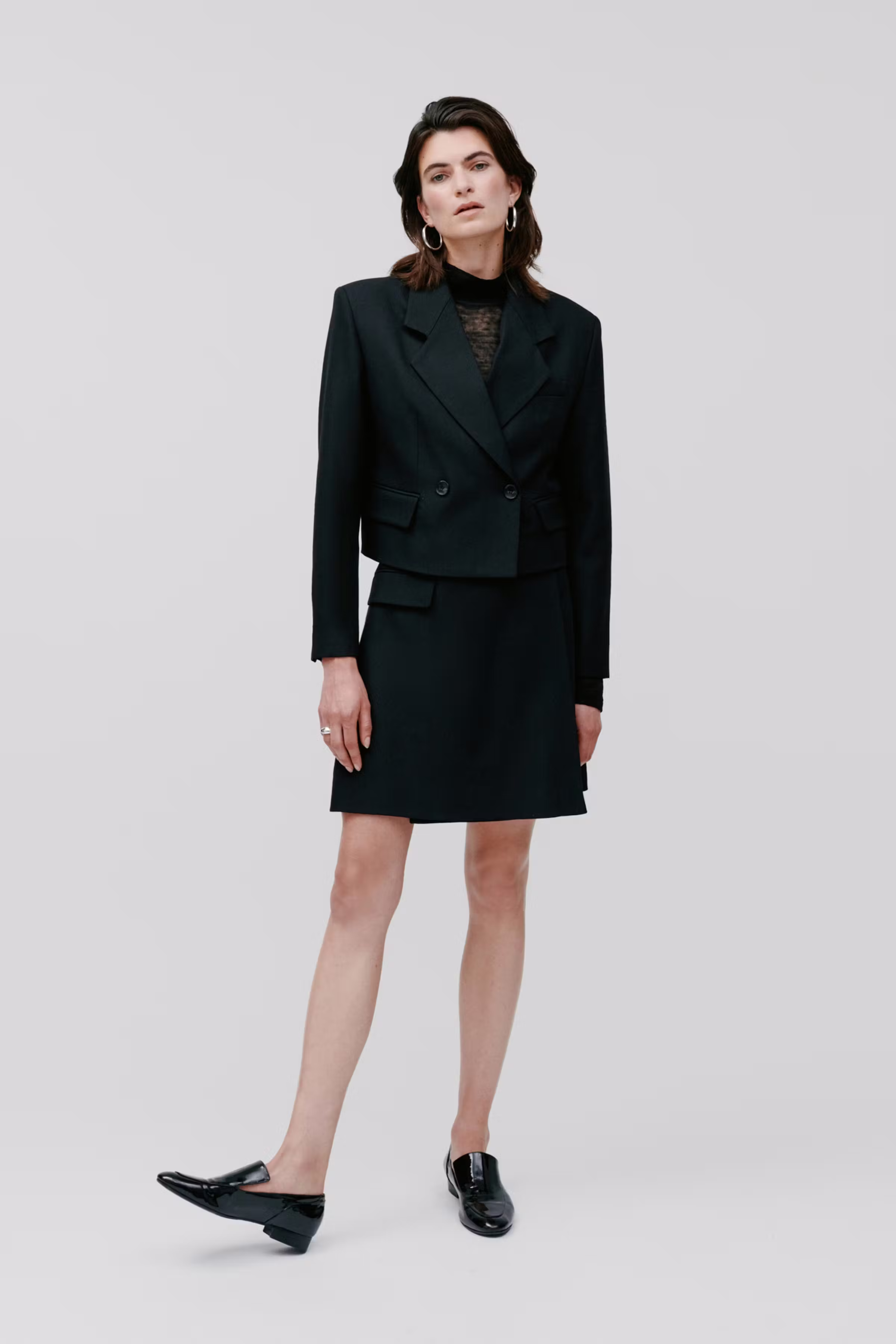 JENNY Blazer LOOKBOOK FRONT 30600727-BK999