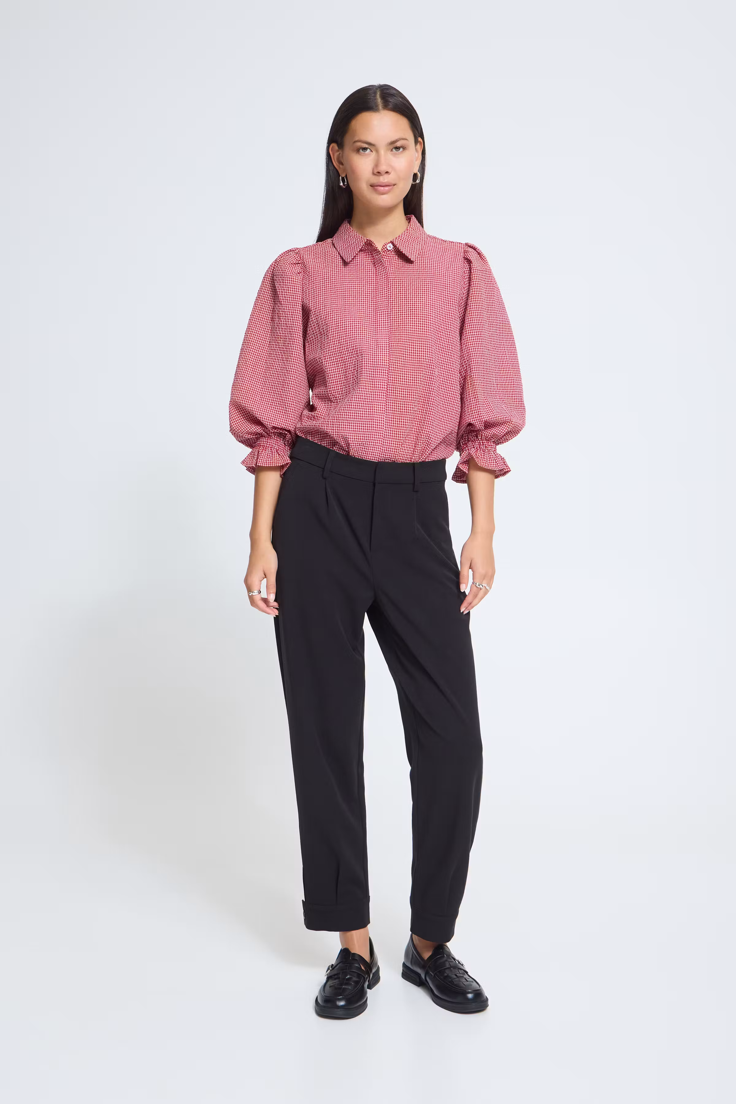 PZLEONORA Bukser LOOKBOOK FRONT 50211200-193911