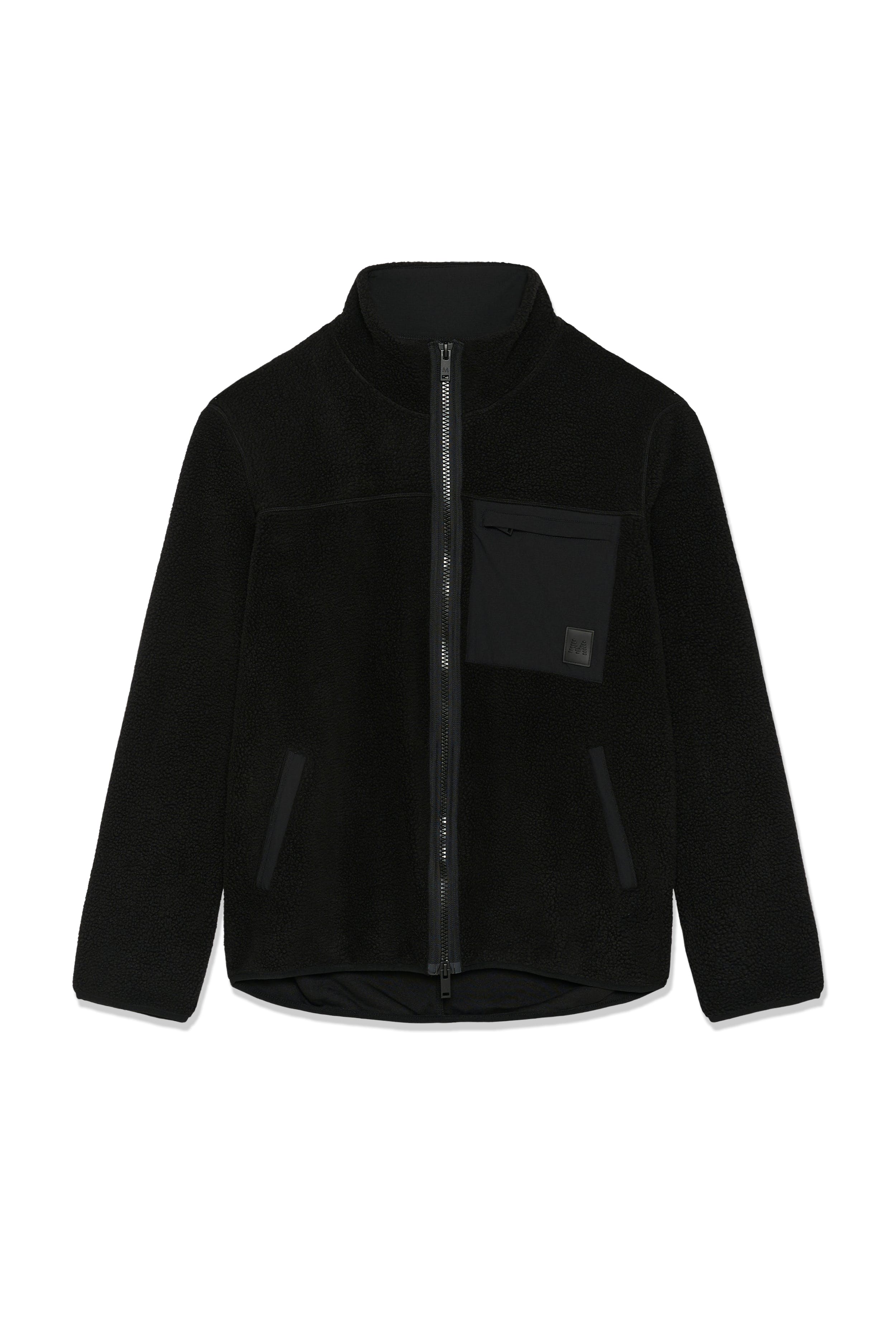 MAisaac Fleece Cardigan PACK FRONT 30206235-300275