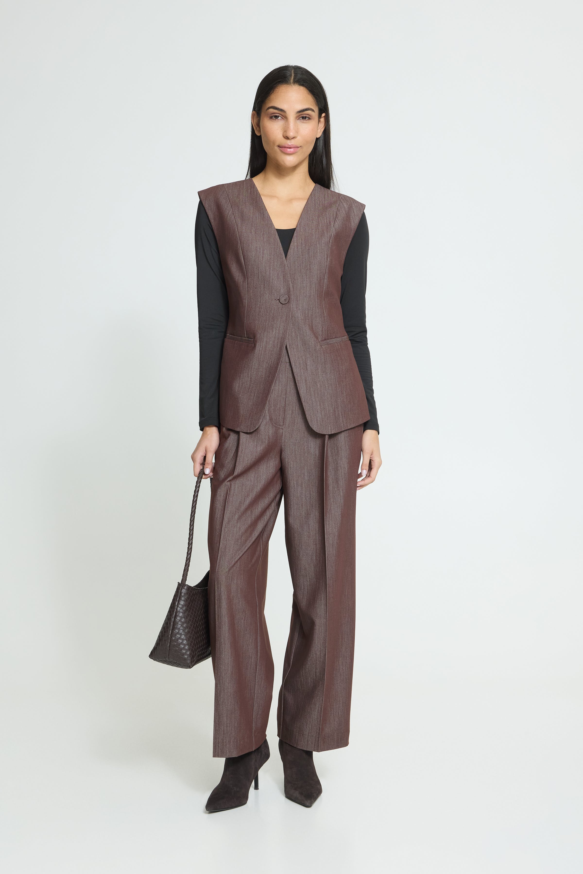 IHJUMI Waistcoat LOOKBOOK FRONT 20126750-1909151