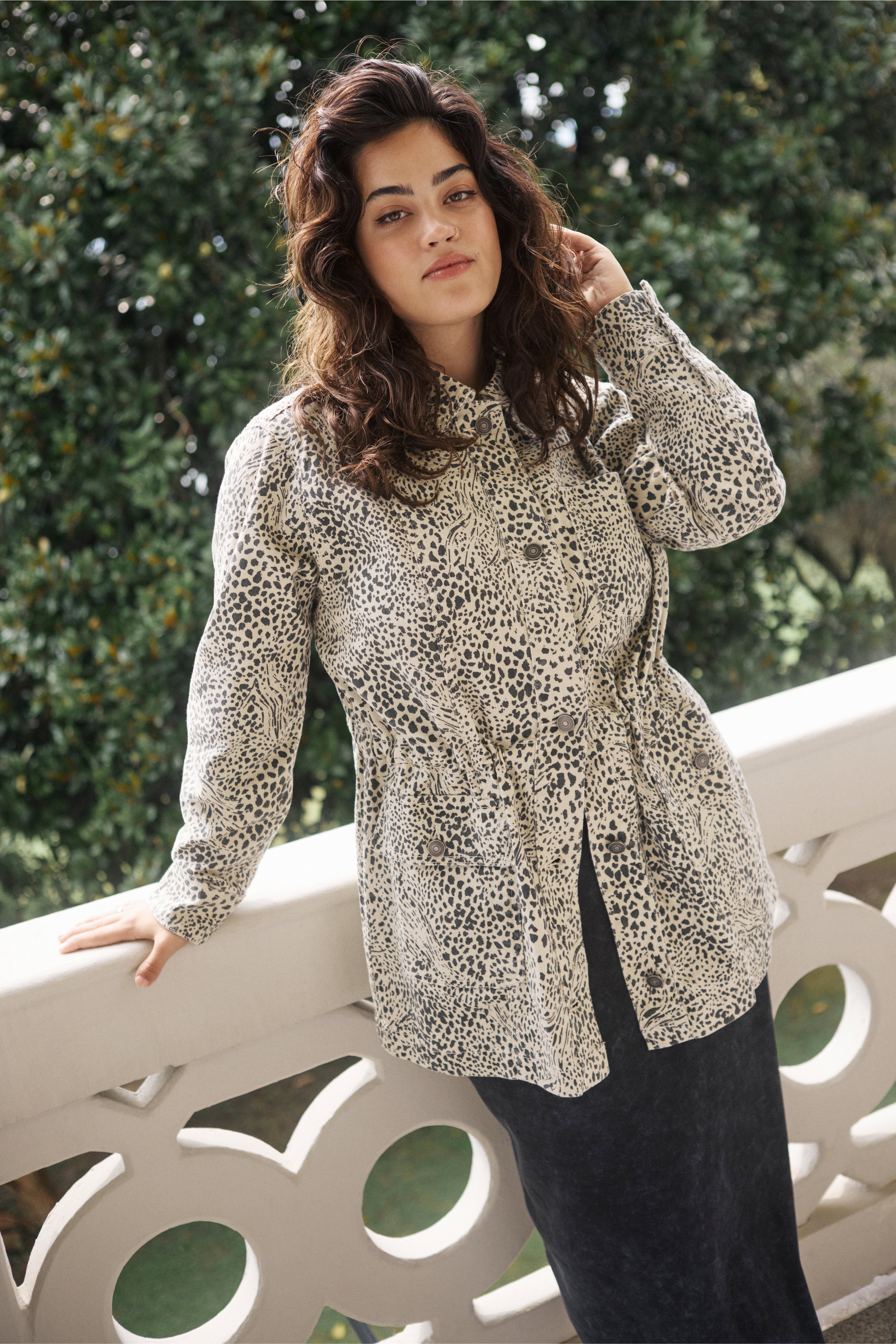 KClisia Leopard Jacket LOCATION NONE 10583201-107403