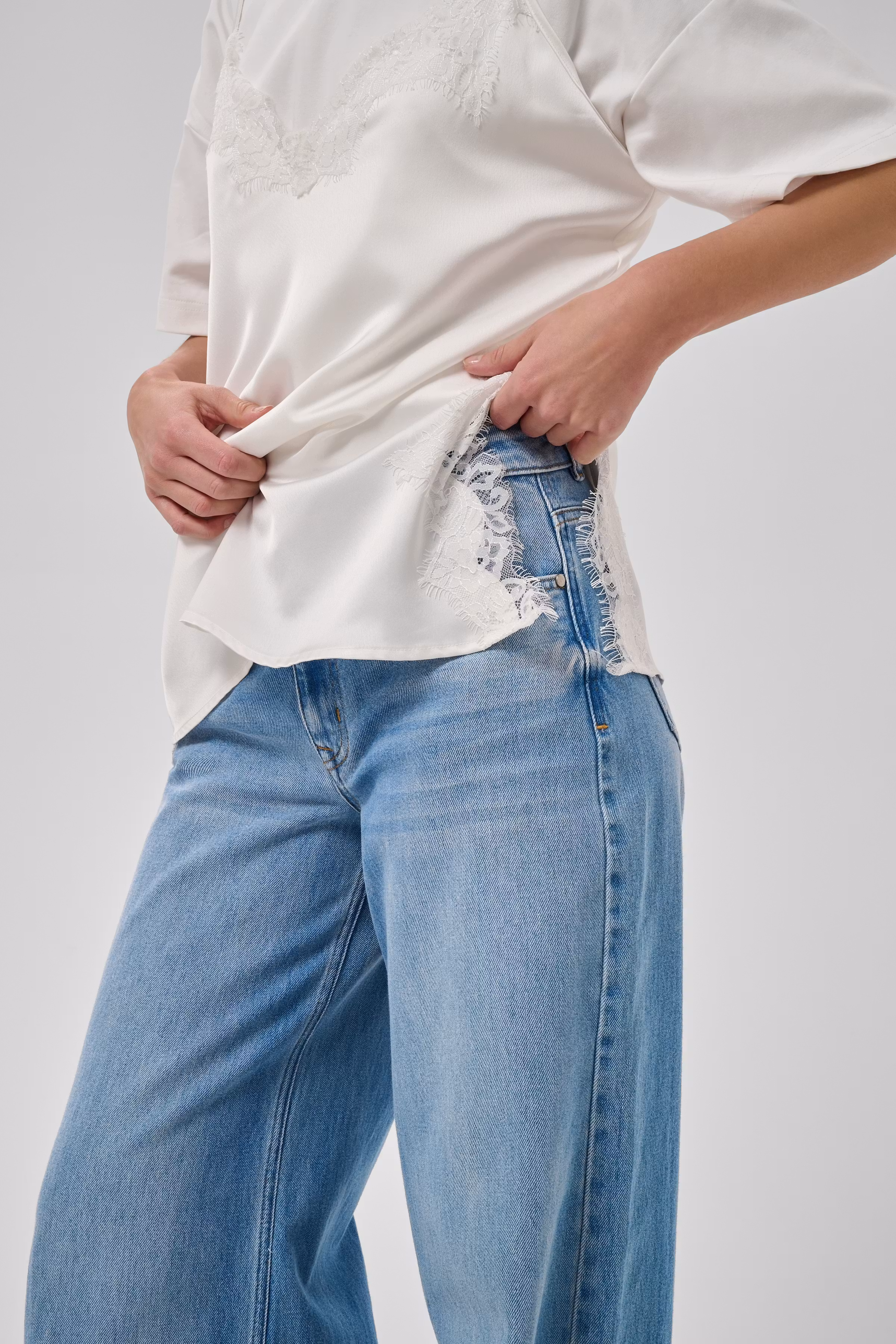 MWNida Wide leg jeans LOOKBOOK DETAIL 10705634-100047