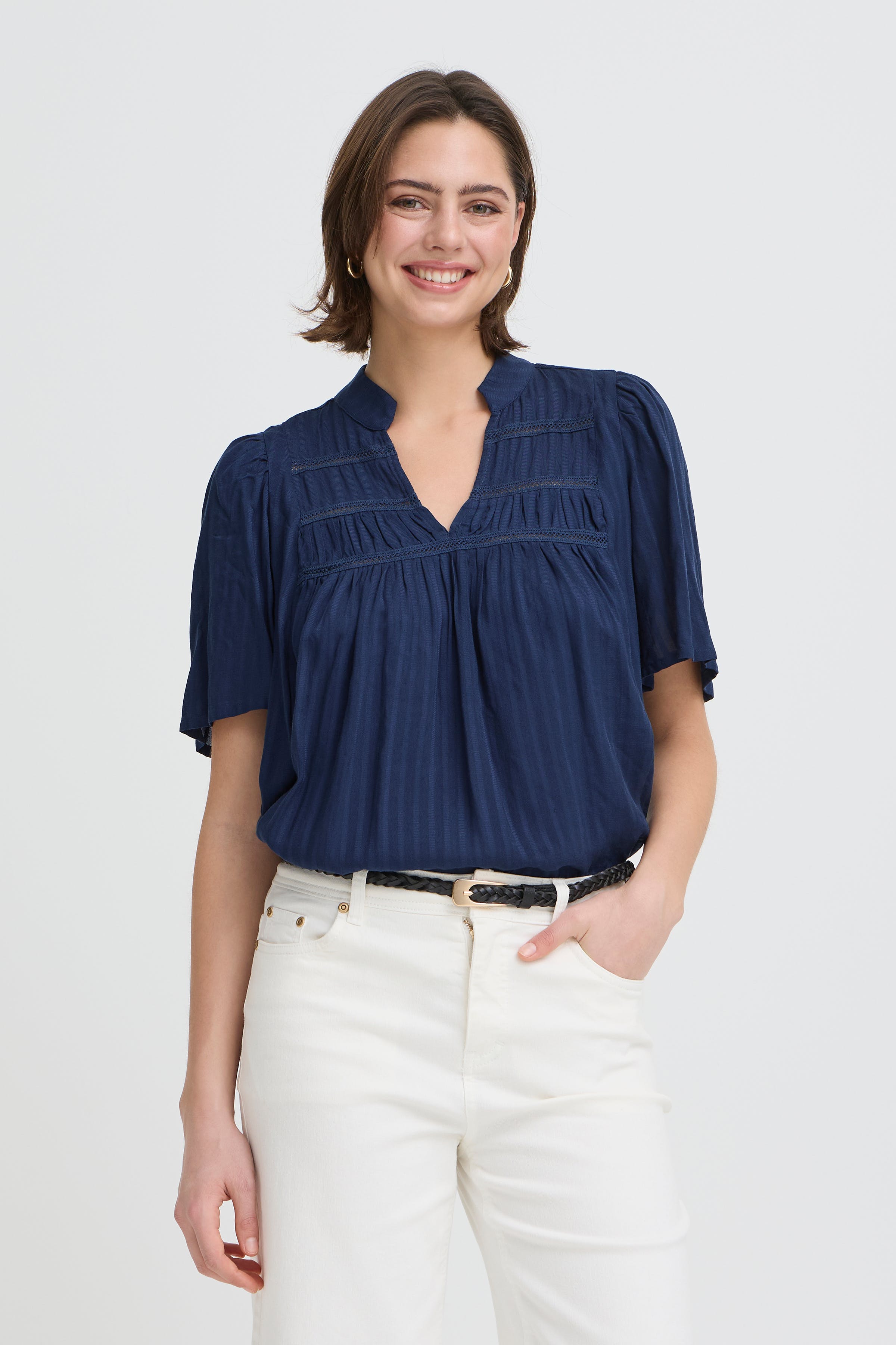 FRVILLIA Bluse LOOKBOOK FRONT 20617810-193923