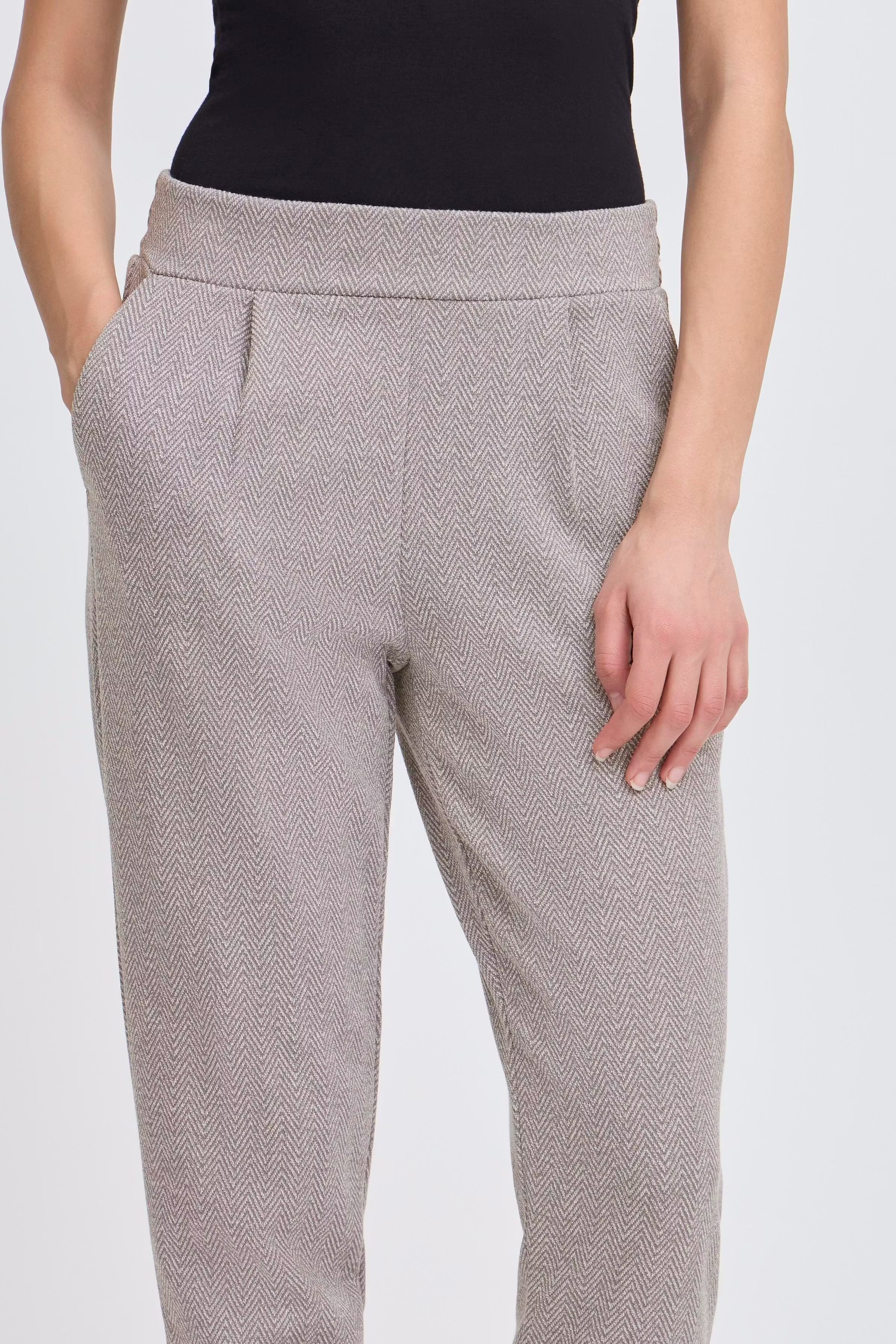 IHKATE JACQUARD Bukser LOOKBOOK DETAIL 20121601-900000482