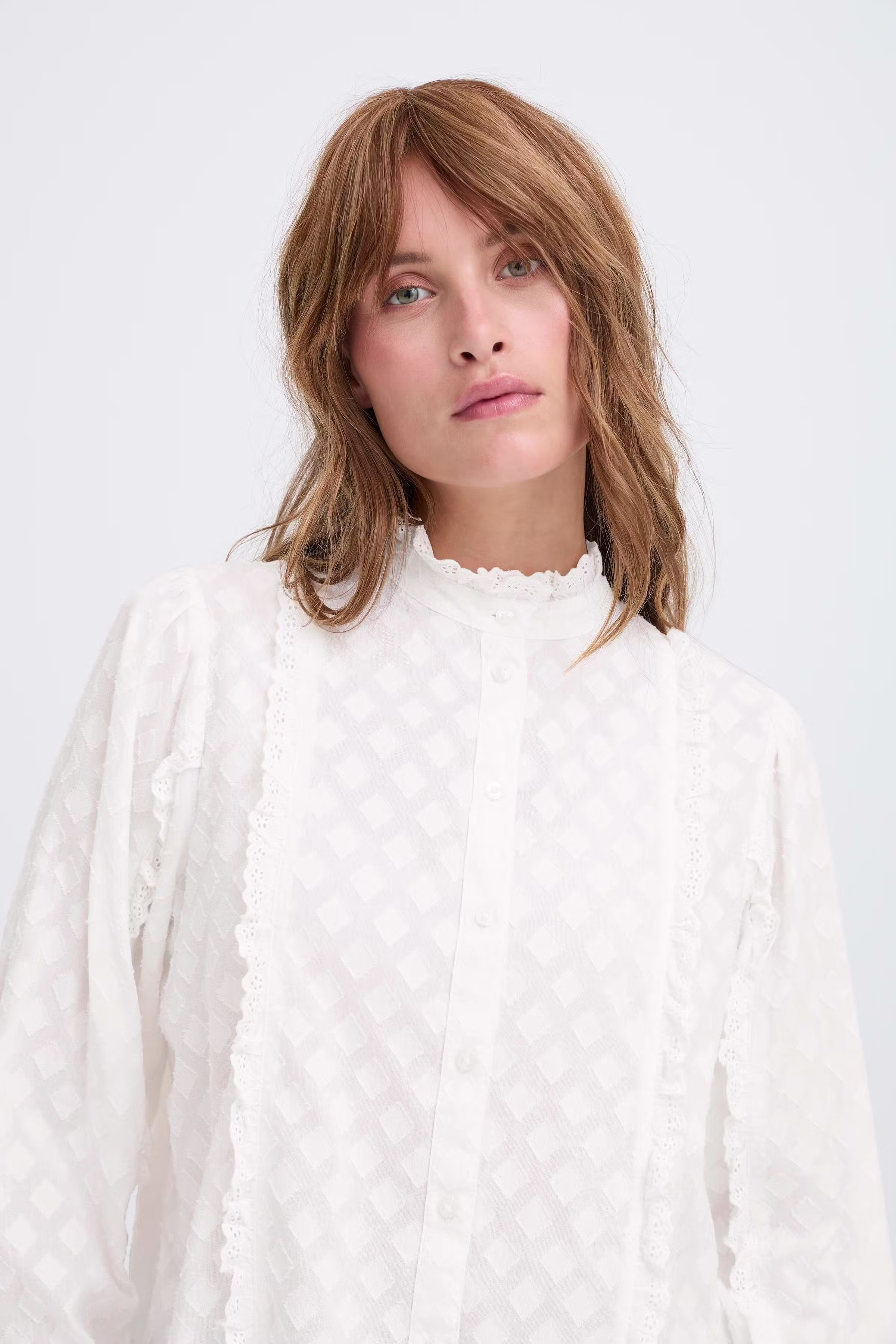 PZELOISE Skjorte LOOKBOOK DETAIL 50210094-114201