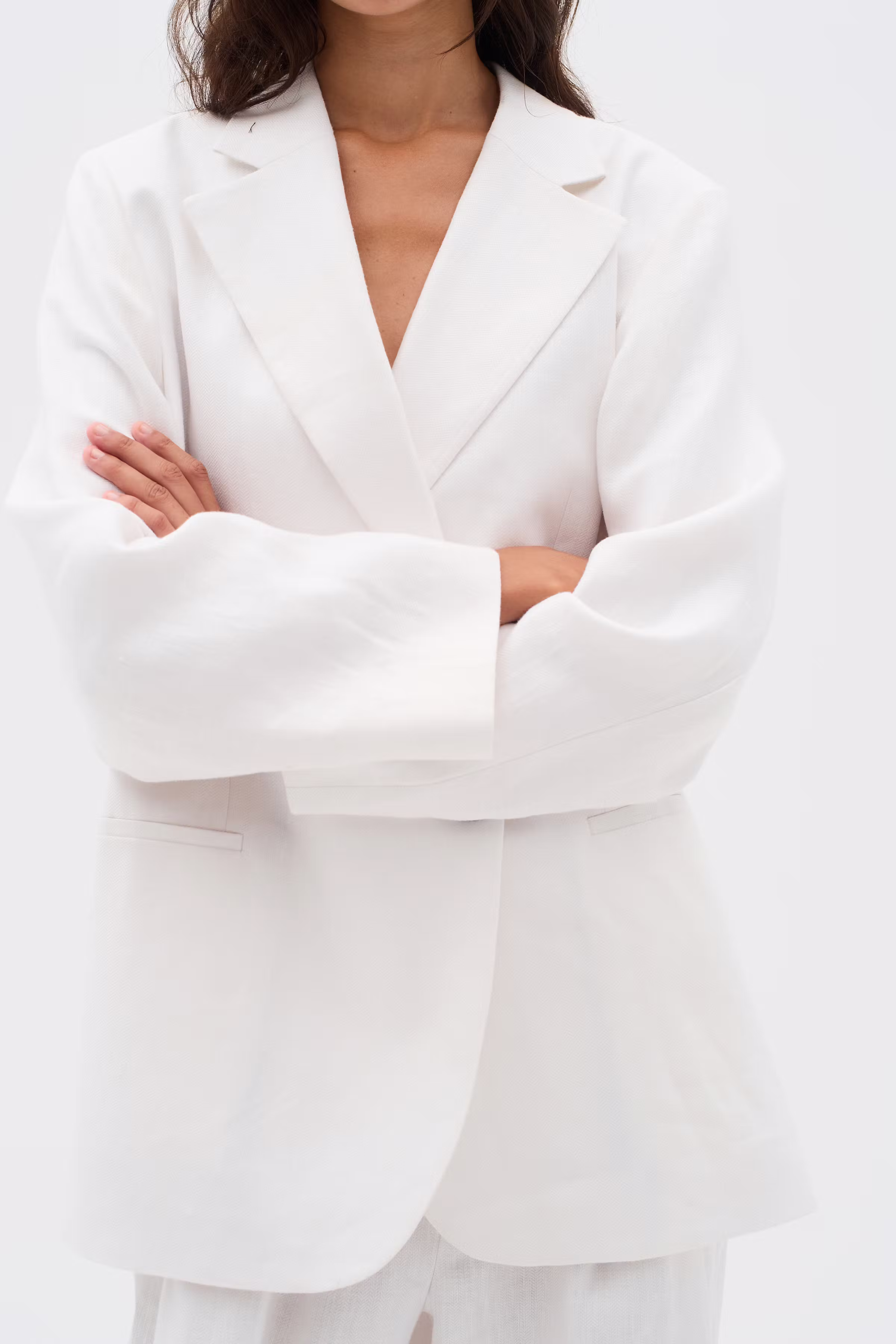 YaizaIW Linnen Blazer LOOKBOOK DETAIL 30110461-300001