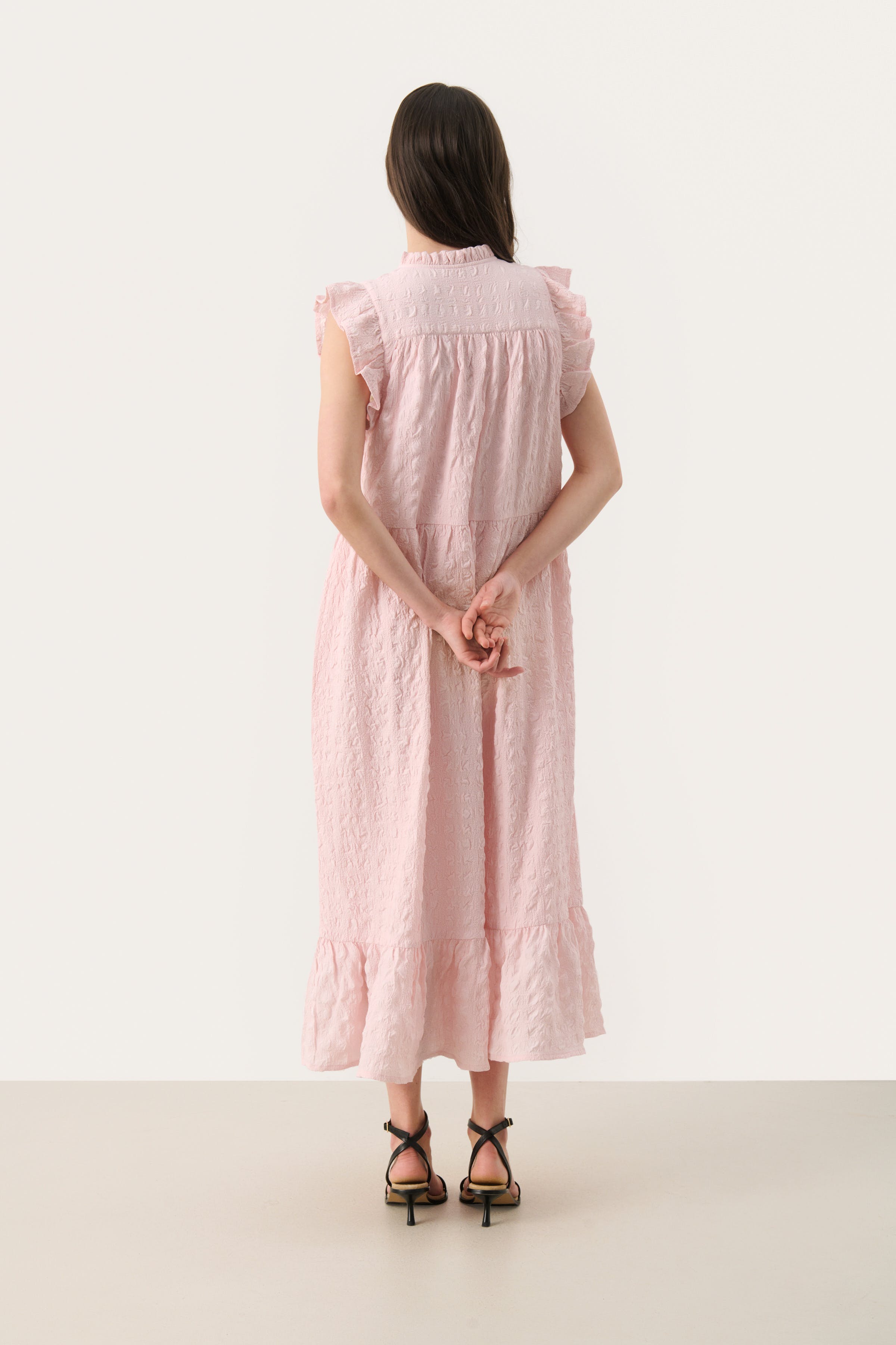 GimalinaPW Long dress with ruffles LOOKBOOK BACK 30308987-132004