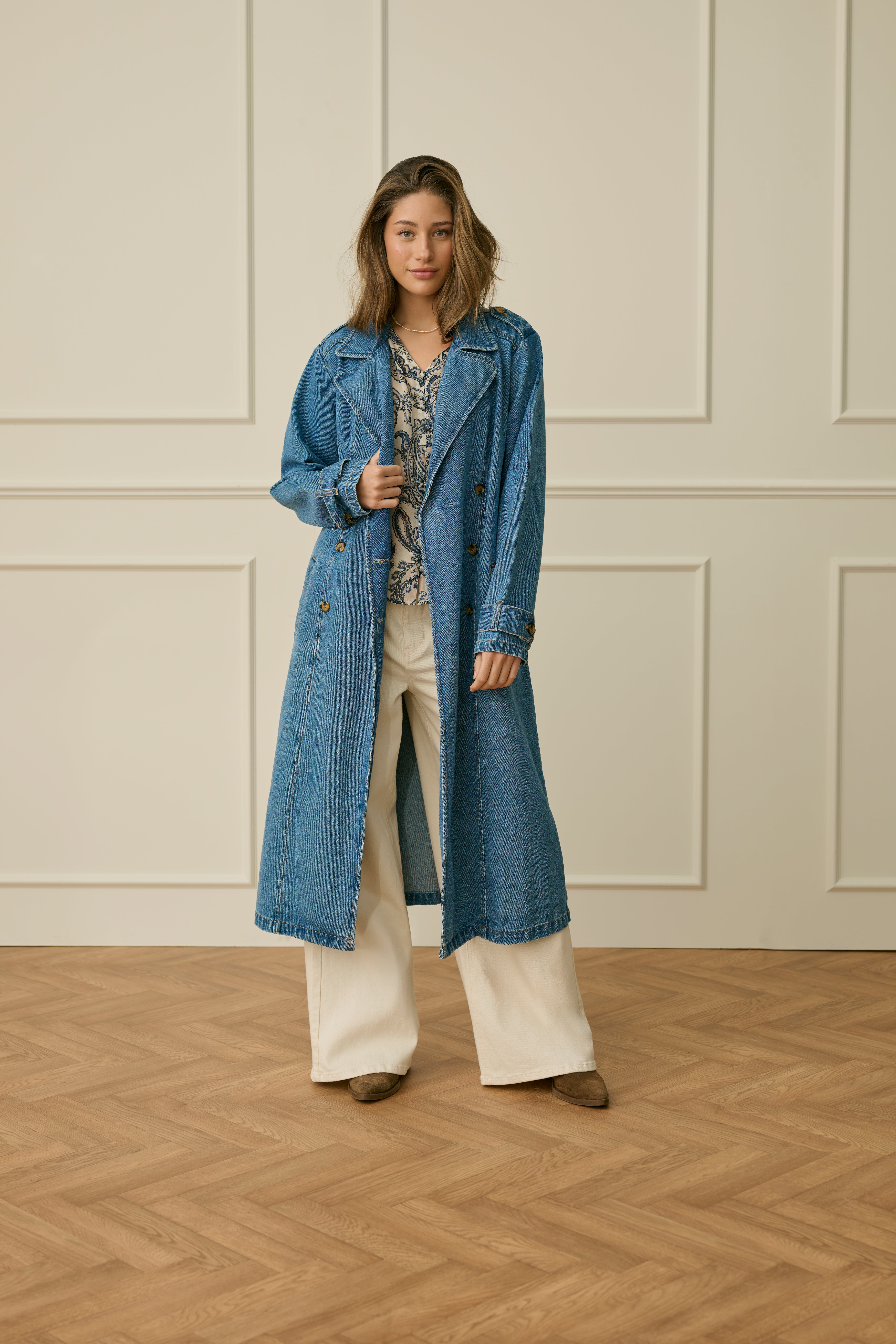 CRMika Denim Trenchcoat LOCATION NONE 10612369-104047
