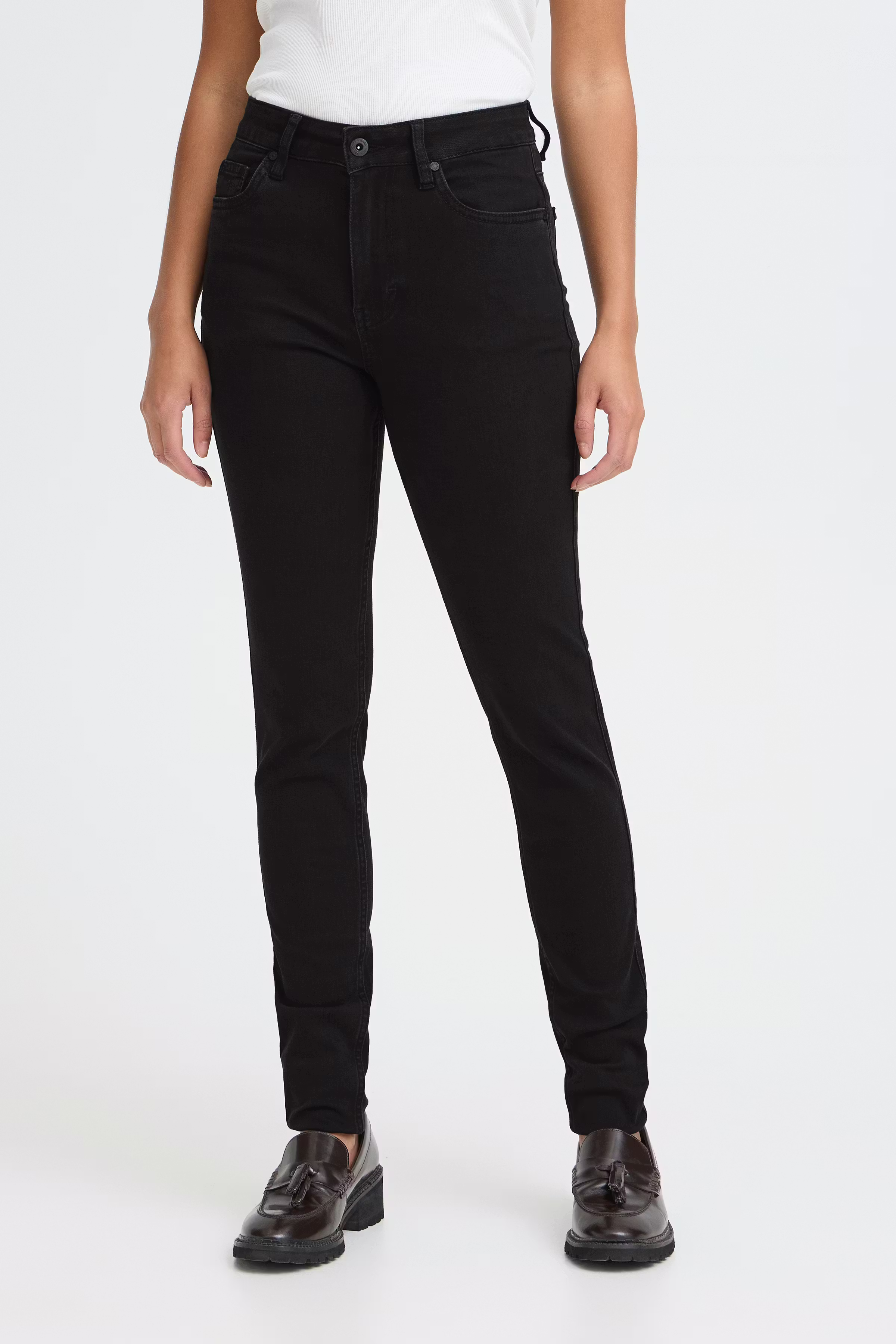 PZEMMELINA HW Jeans Skinny Leg LOOKBOOK FRONT 50207163-200004