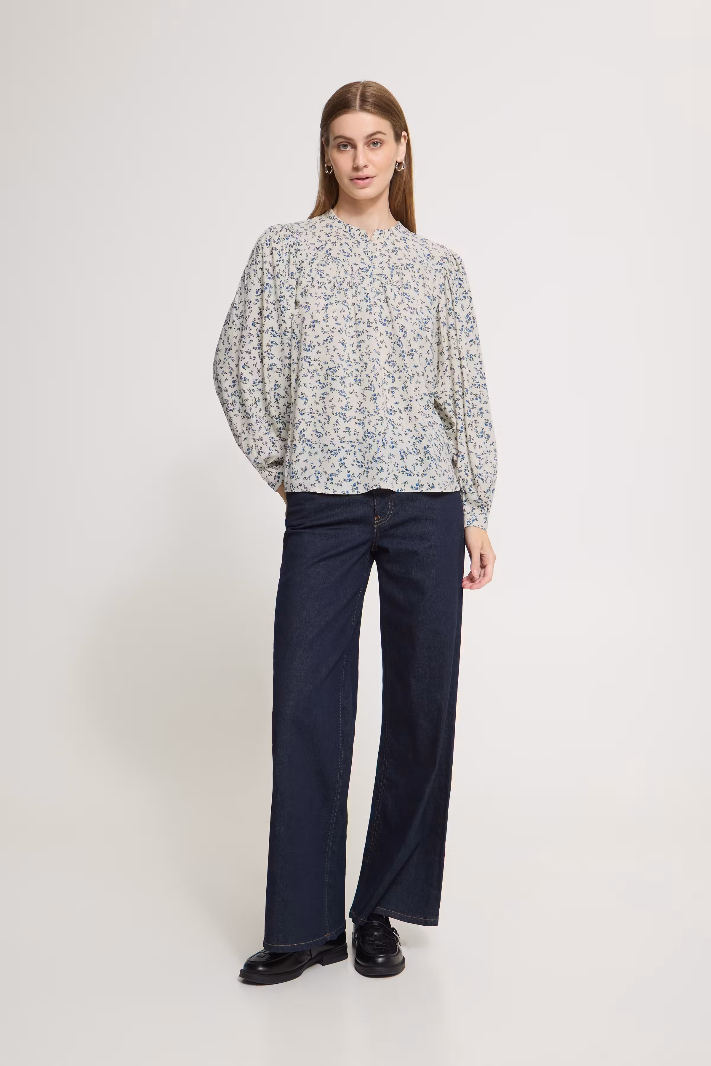 IHVERA Bluse LOOKBOOK FRONT 20126348-900009384