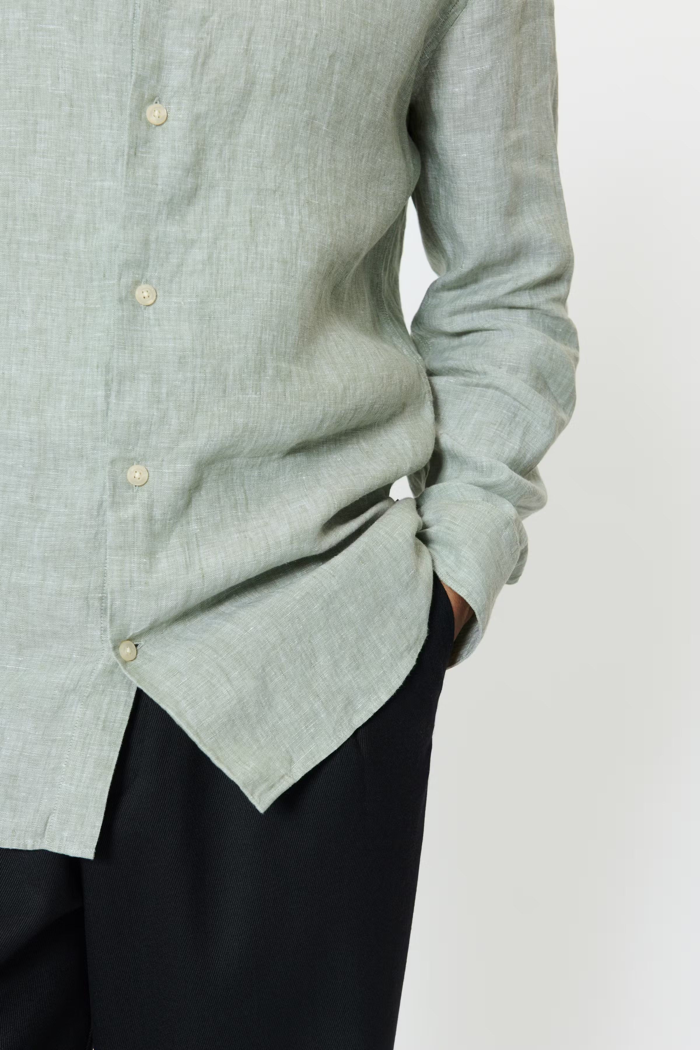 MAmarc linen shirt LOOKBOOK DETAIL 30205841-176212
