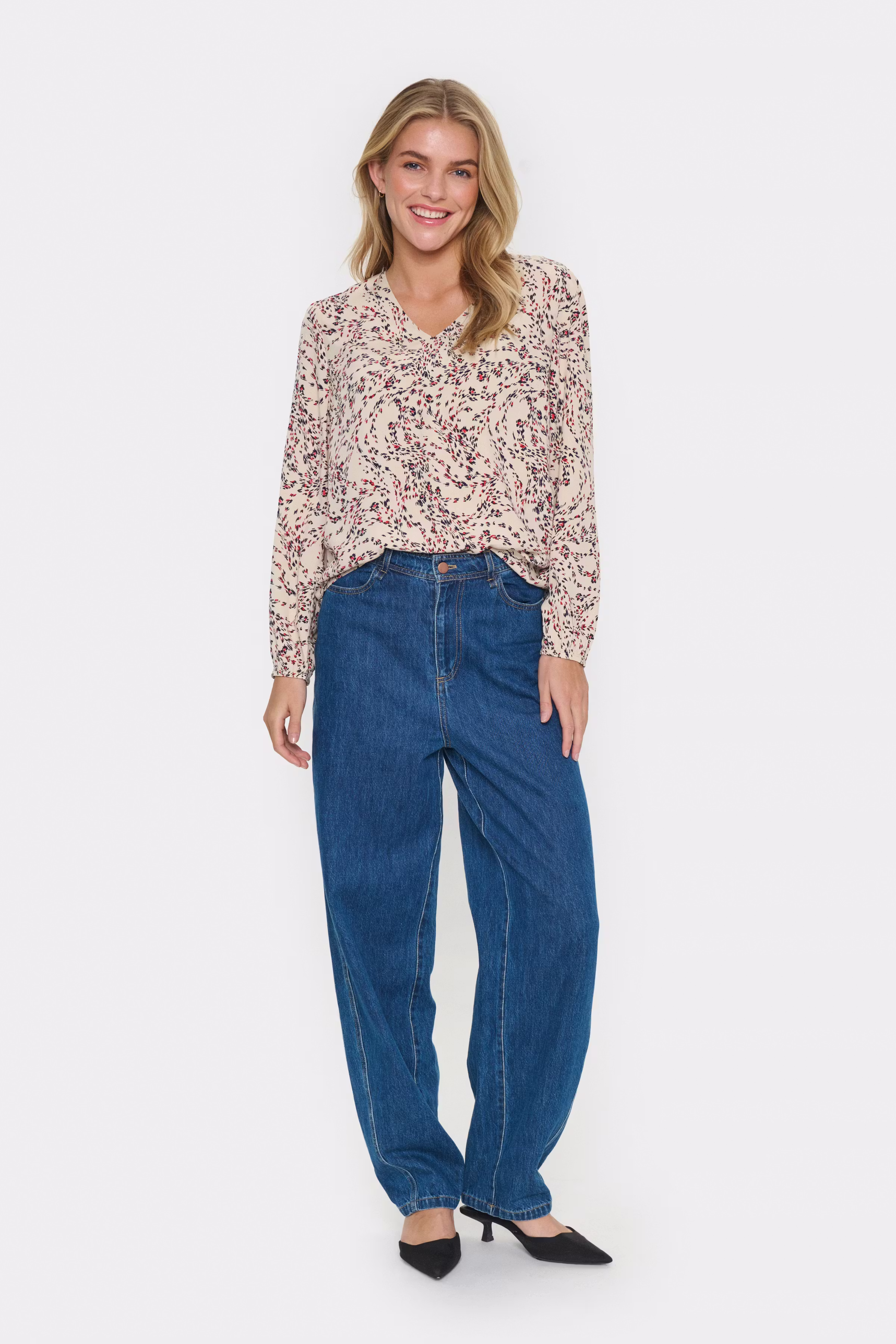 GazelSZ Bluse LOOKBOOK FRONT 30513458-303459