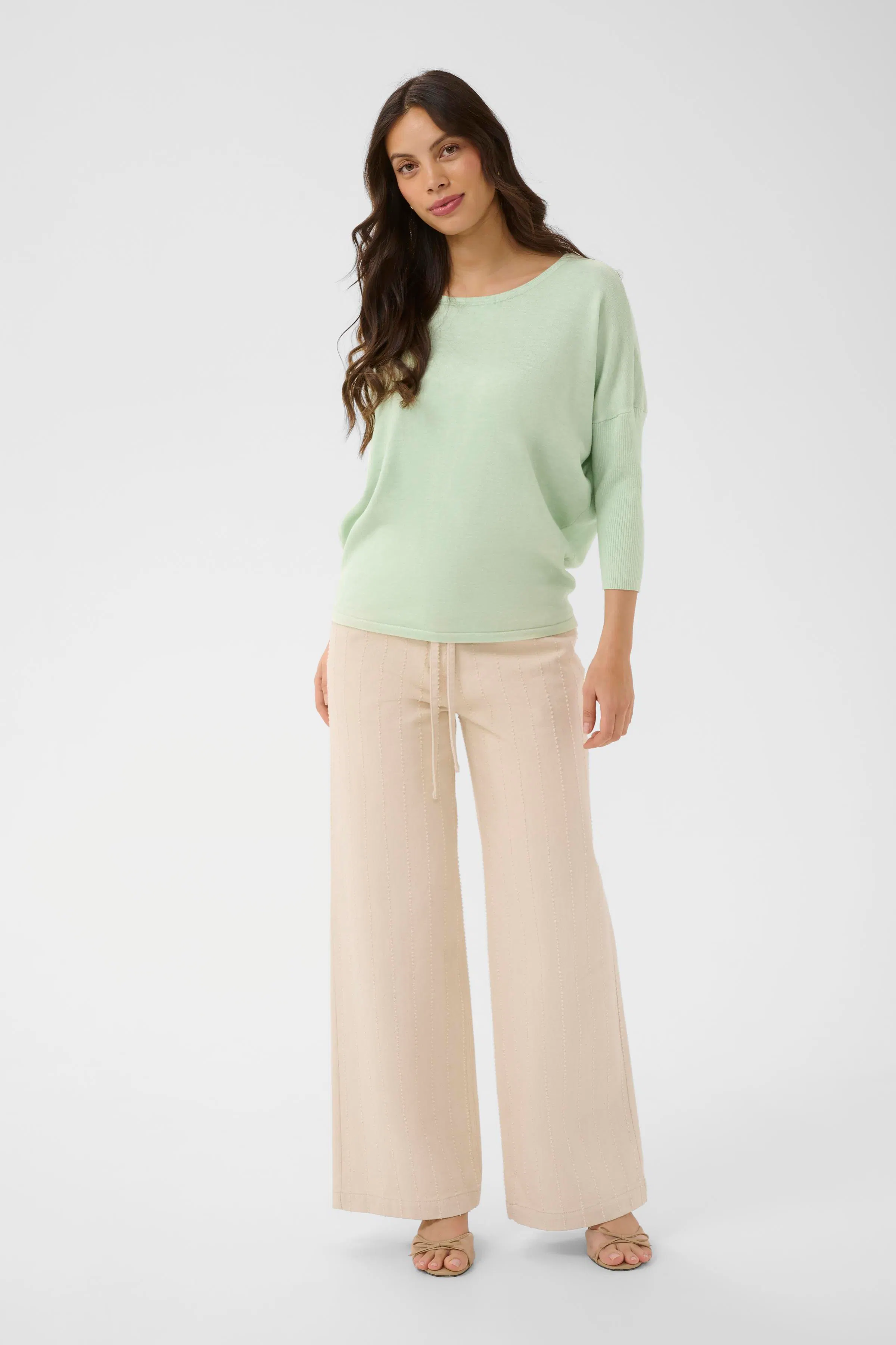 MilaSZ R-Neck Pullover LOOKBOOK FRONT 30500003-1463121