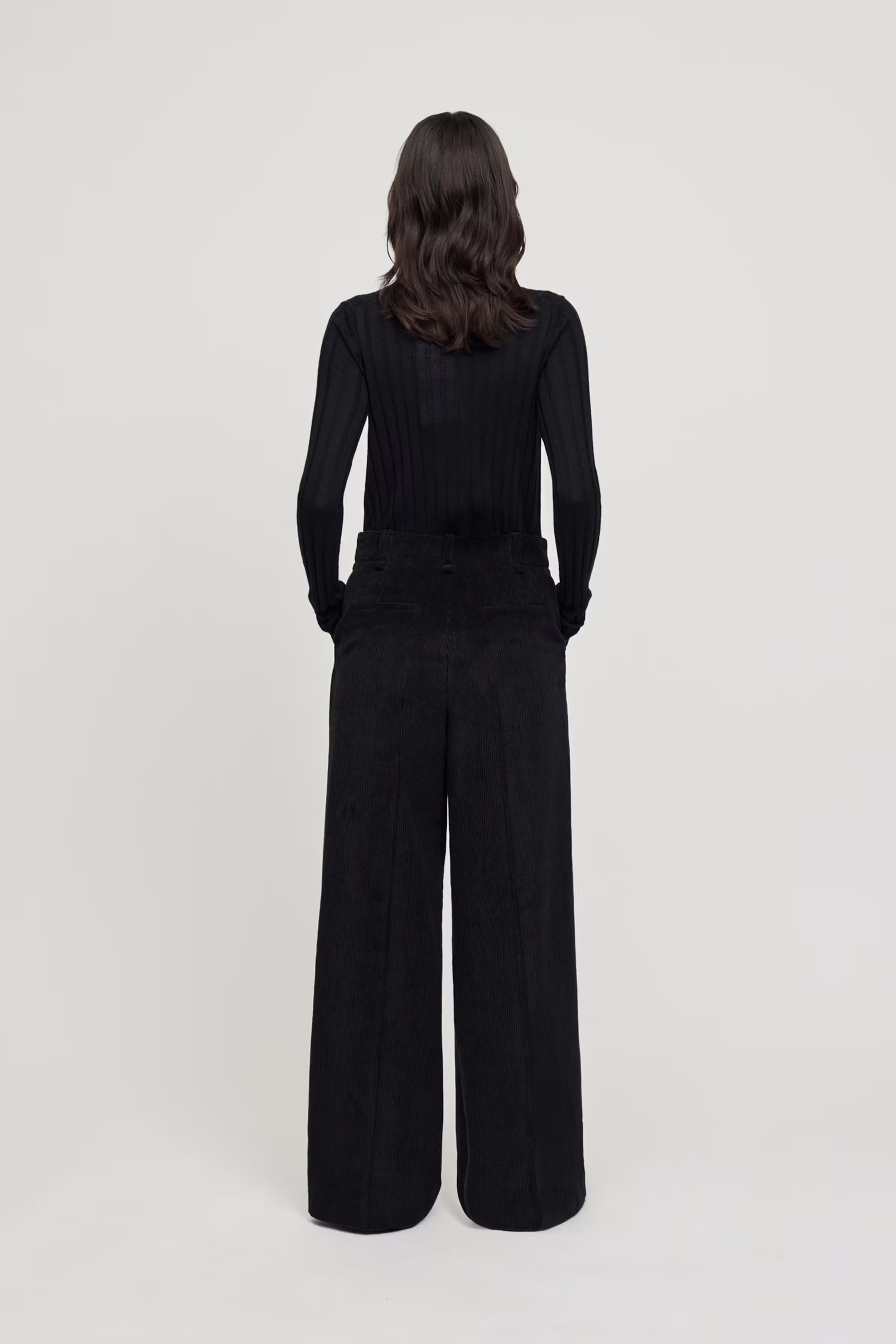 PERNILLE Trousers LOOKBOOK BACK 30600618-BK999