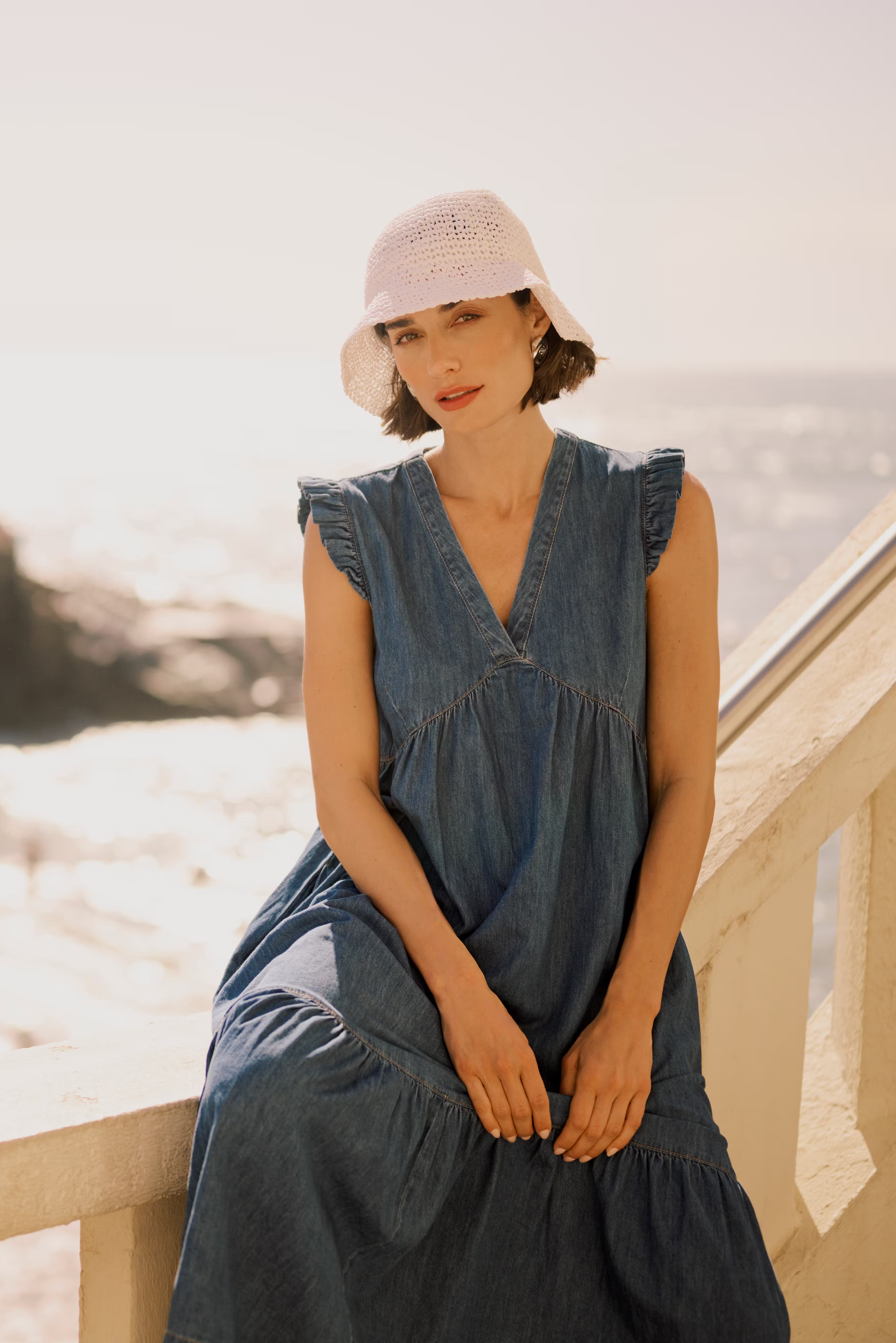 CUberteline Denim Dress LOCATION NONE 50111829-500029