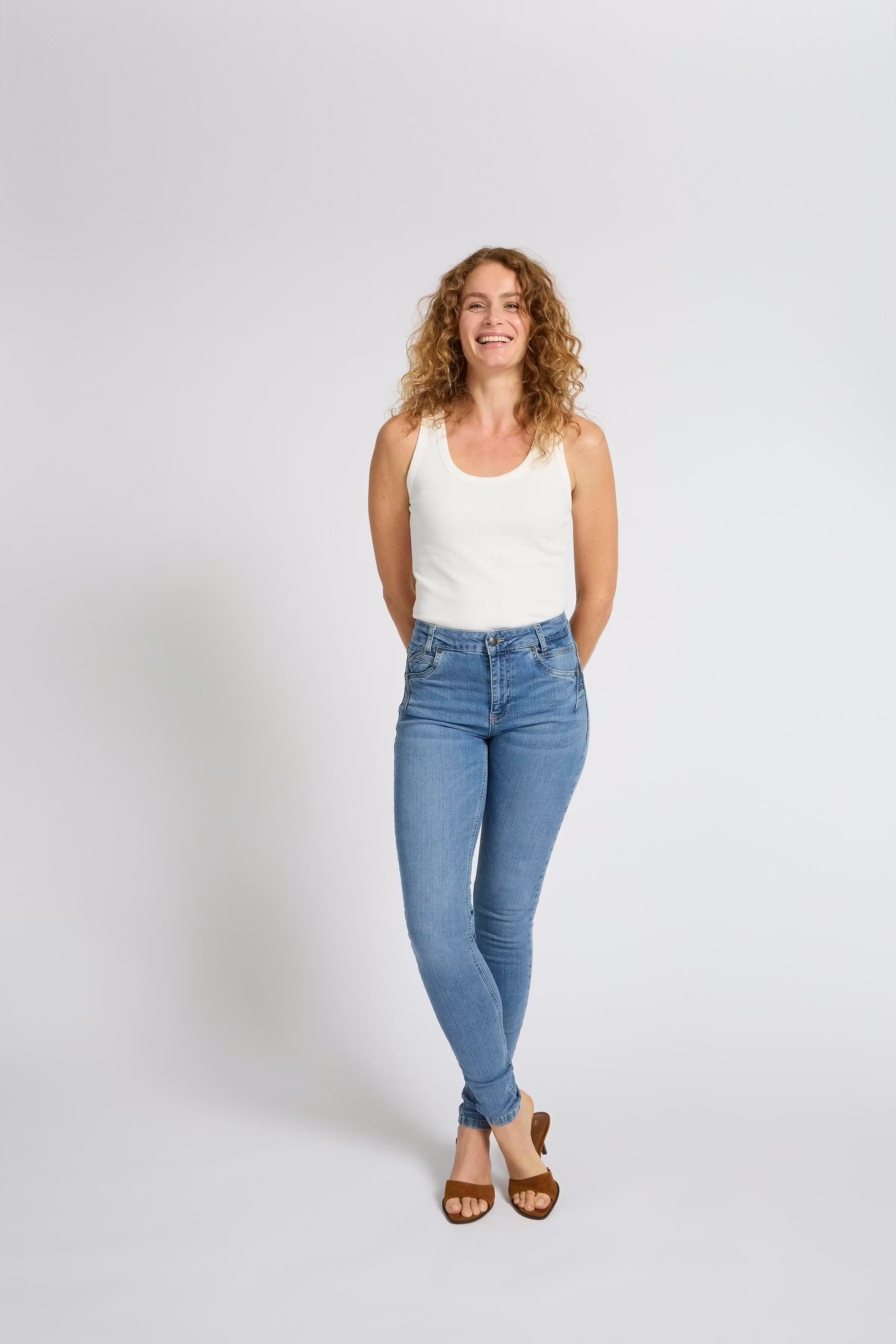 PZCARMEN HW Jeans Skinny Leg LOCATION NONE 50204829-200008