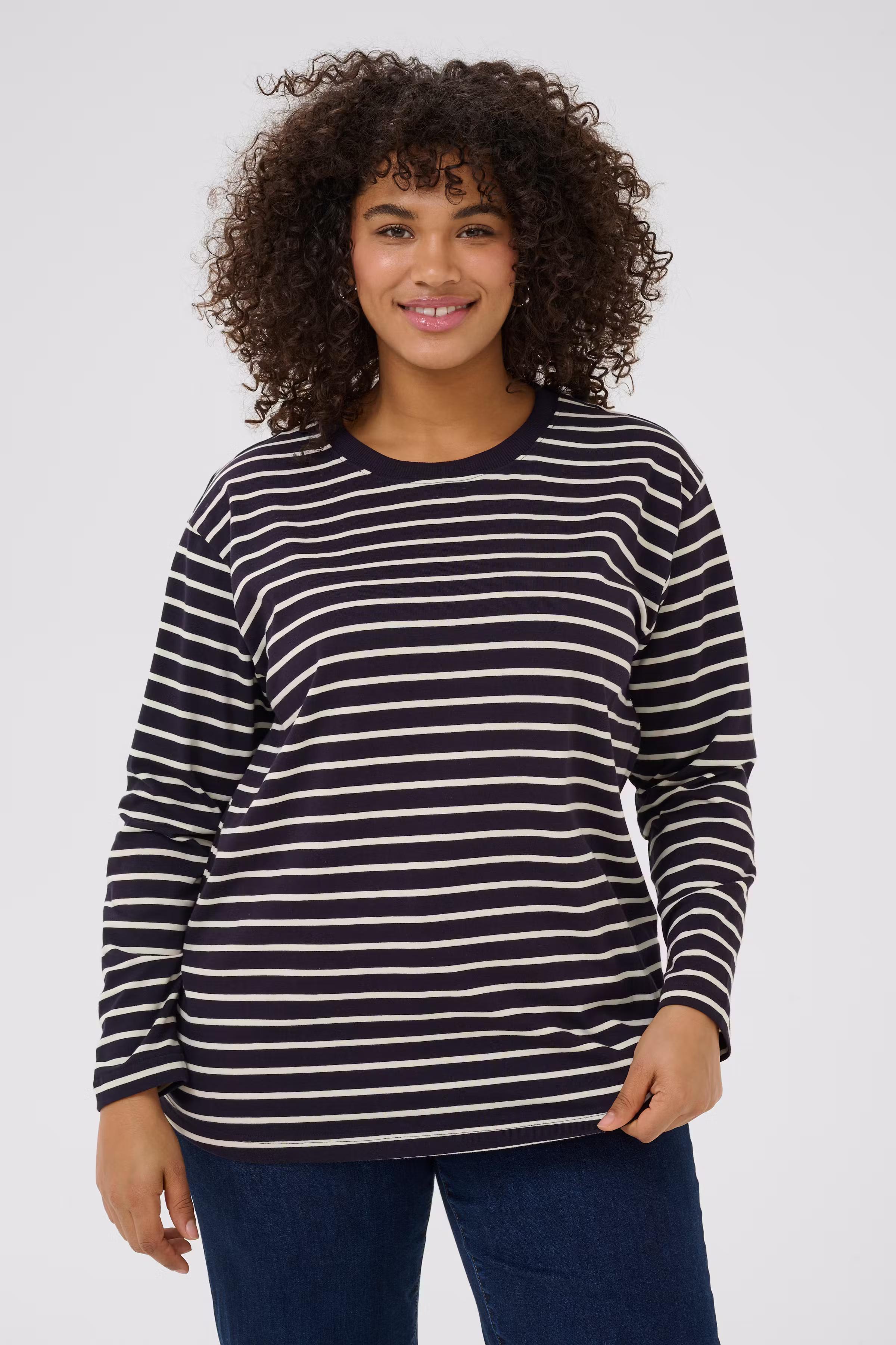 Blouse Rayée KCwinni  LOOKBOOK FRONT 10581775-107169