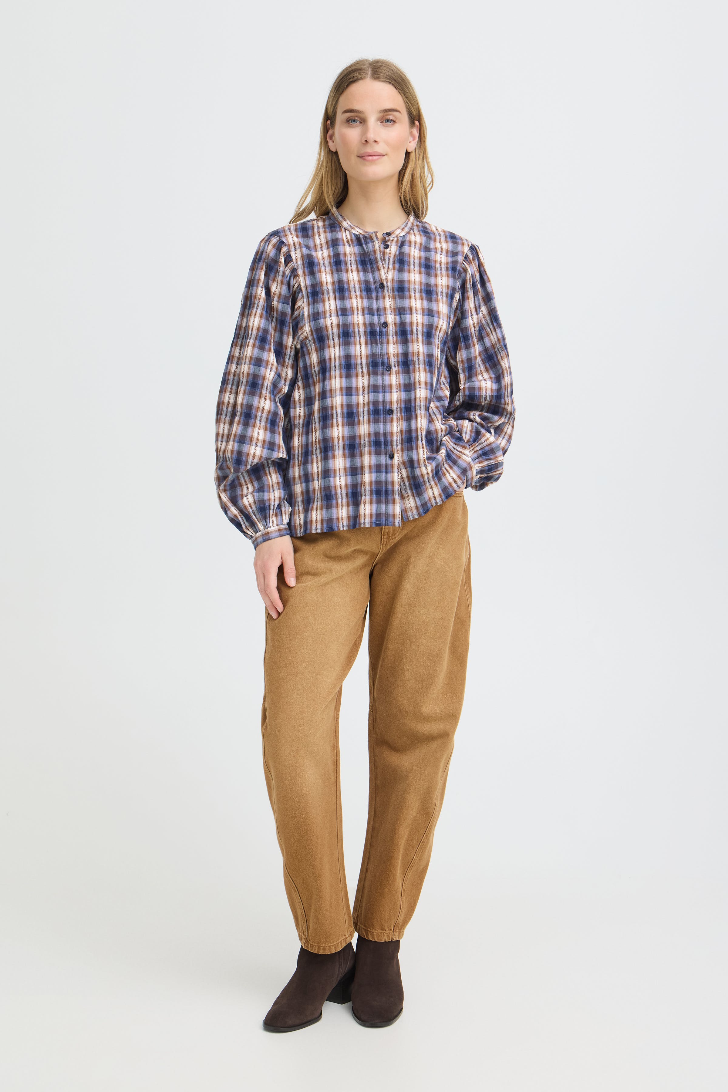 PZDREA Skjorte LOOKBOOK FRONT 50210608-900009267