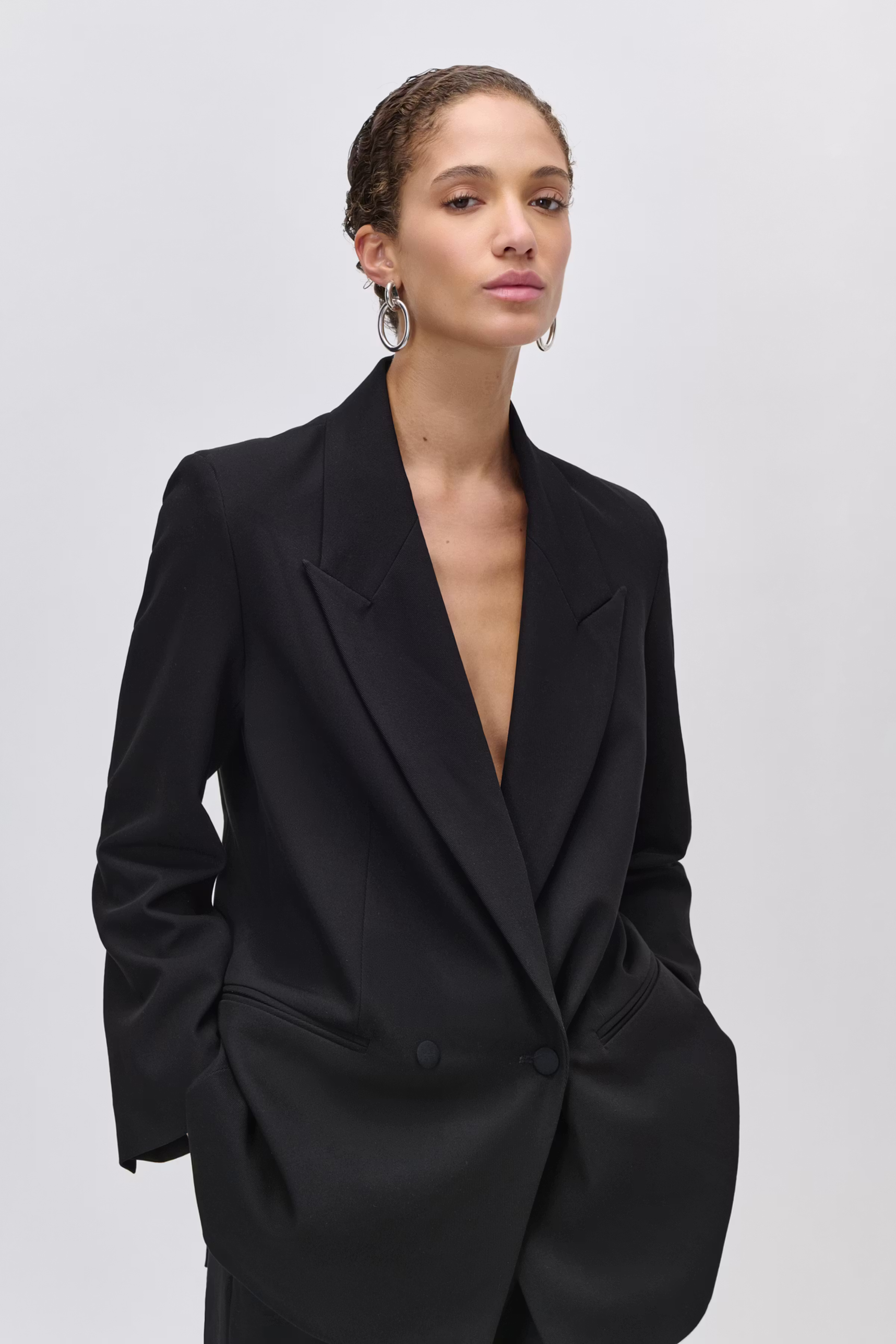 IOJIL Blazer LOOKBOOK DETAIL 30600263-BK999