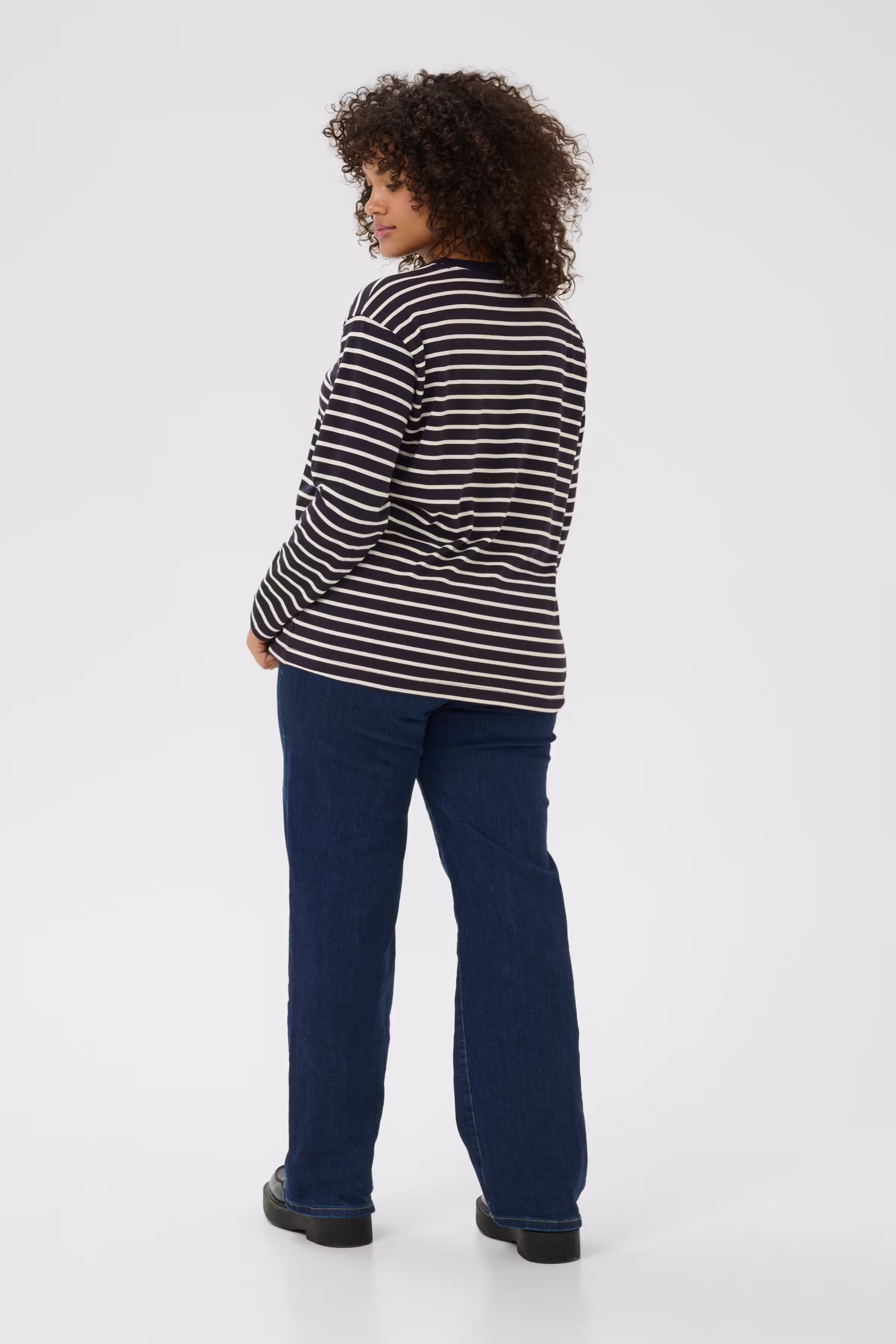 Blouse Rayée KCwinni  LOOKBOOK BACK 10581775-107169