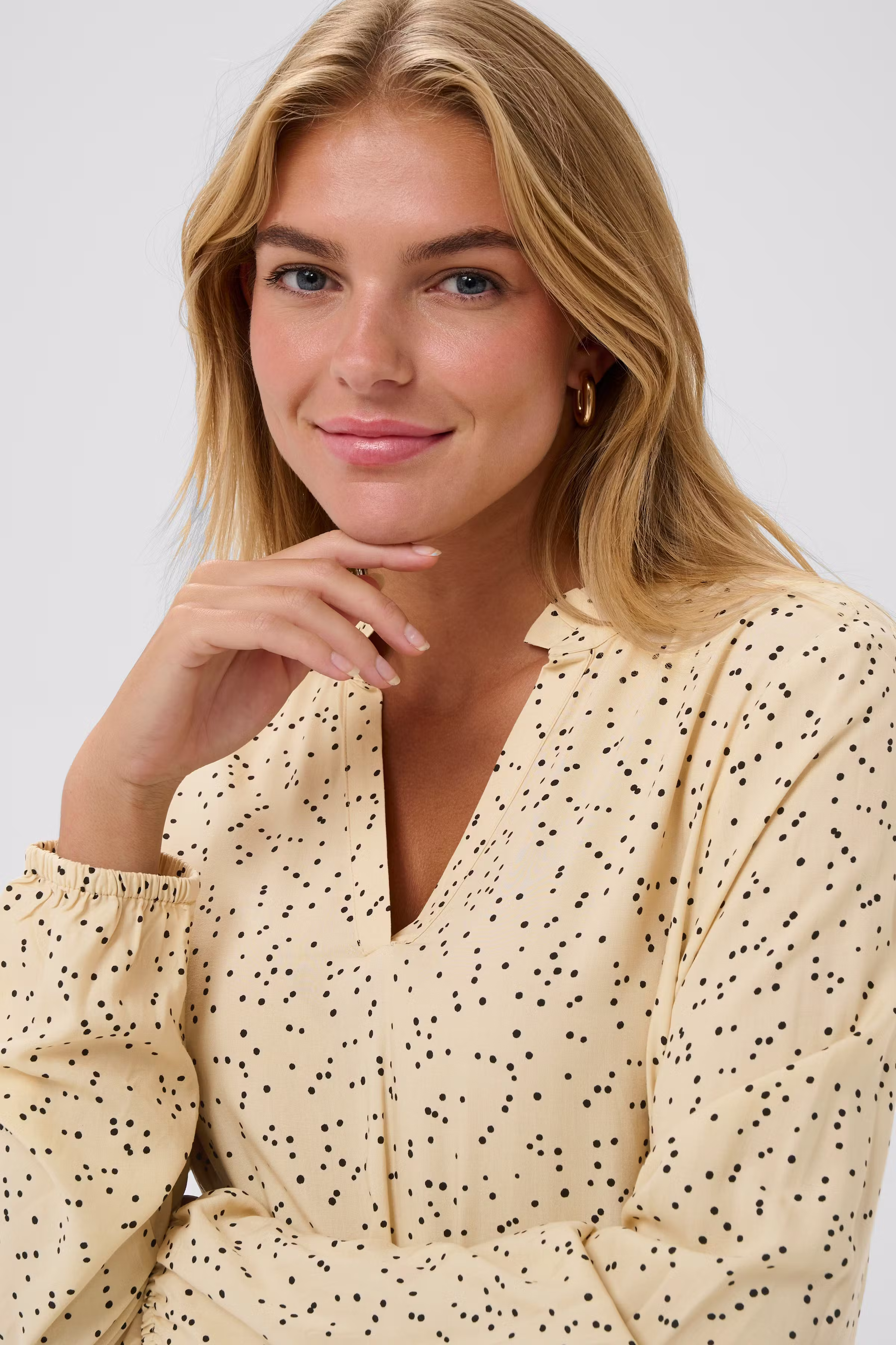 EdaSZ dress with polka dots LOOKBOOK DETAIL 30511115-304624