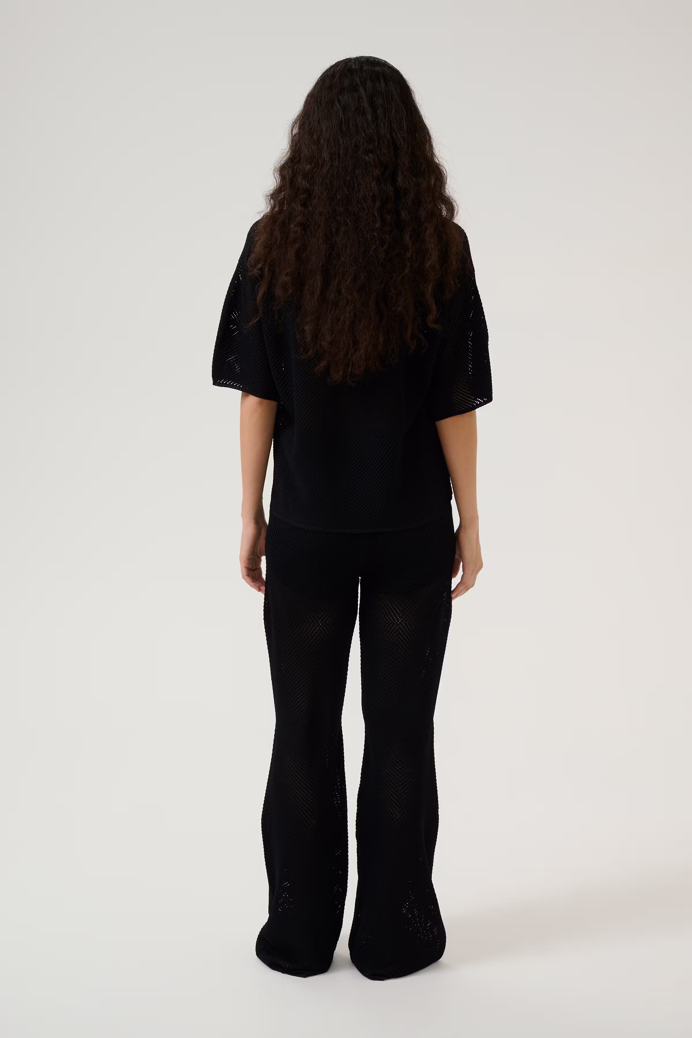 KBUpala Short-sleeved knit sweater LOOKBOOK BACK 10105419-194008