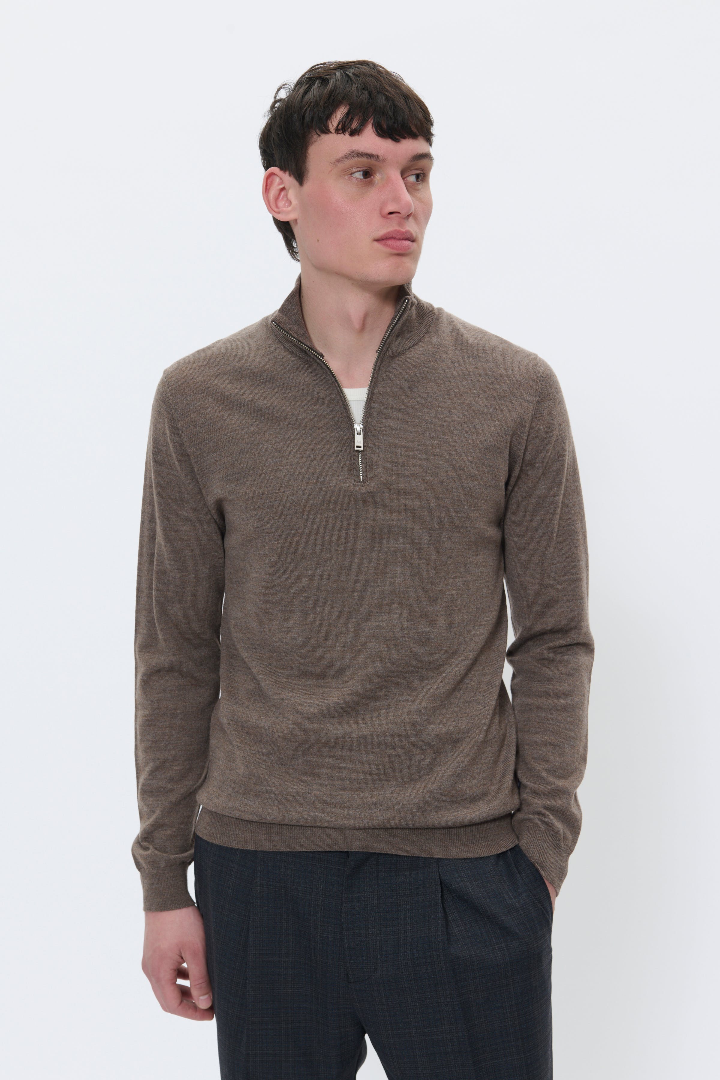 MAmason Merino Pullover LOOKBOOK FRONT 30207103-1908201