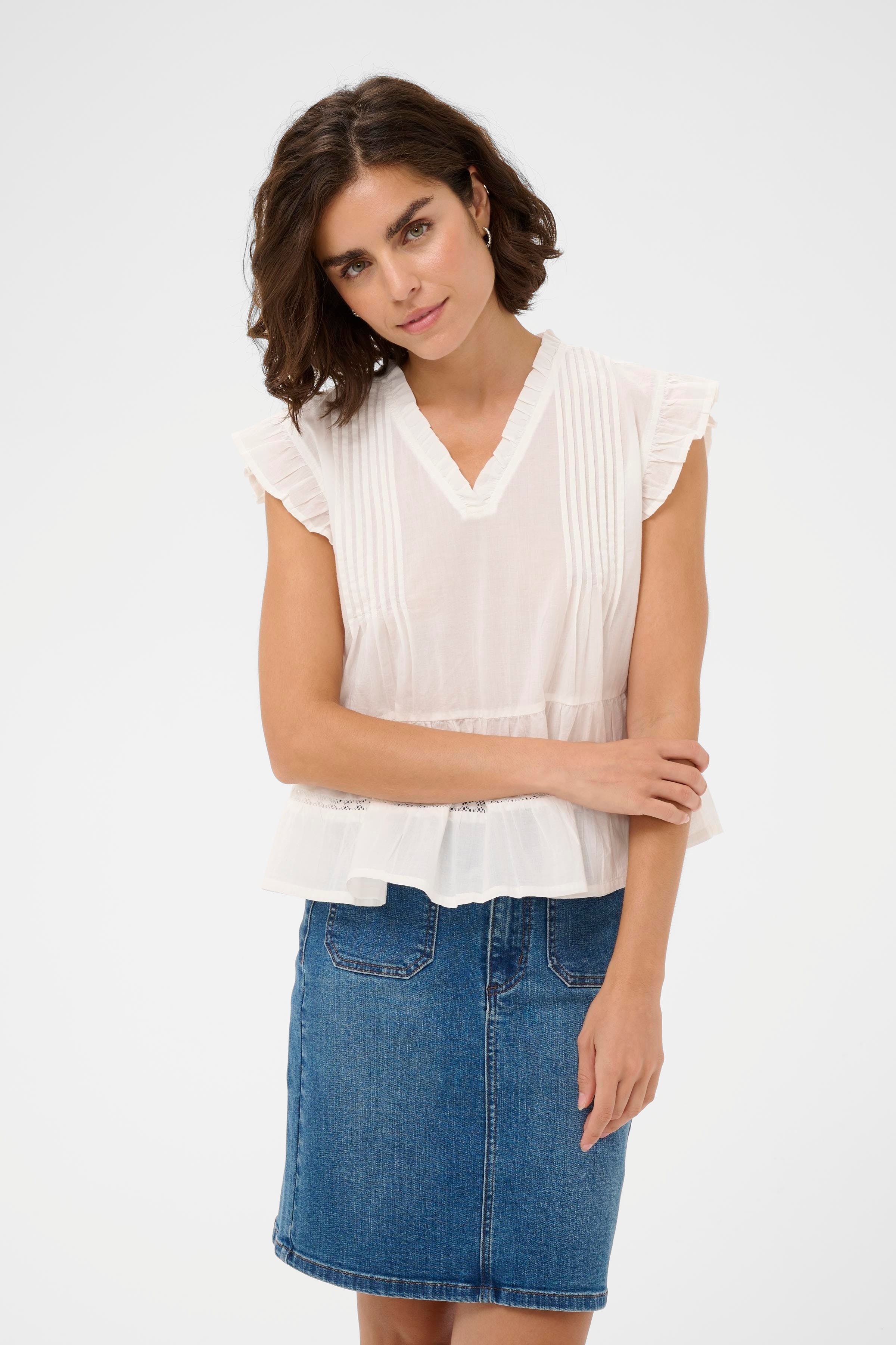 KAvalerie Bluse LOOKBOOK FRONT 10511570-110602