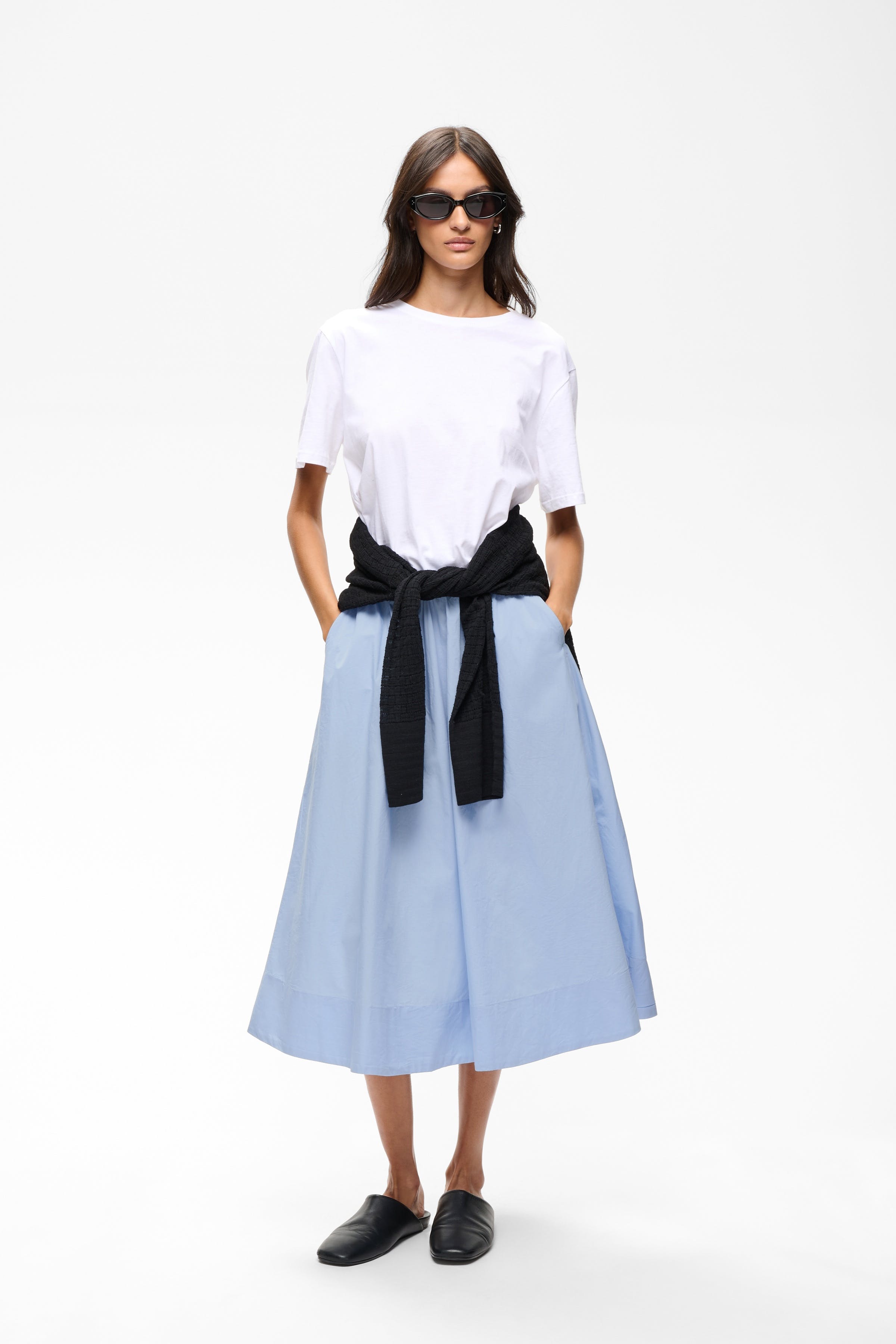 DaffodilIW Kjol LOOKBOOK FRONT 30110747-154031