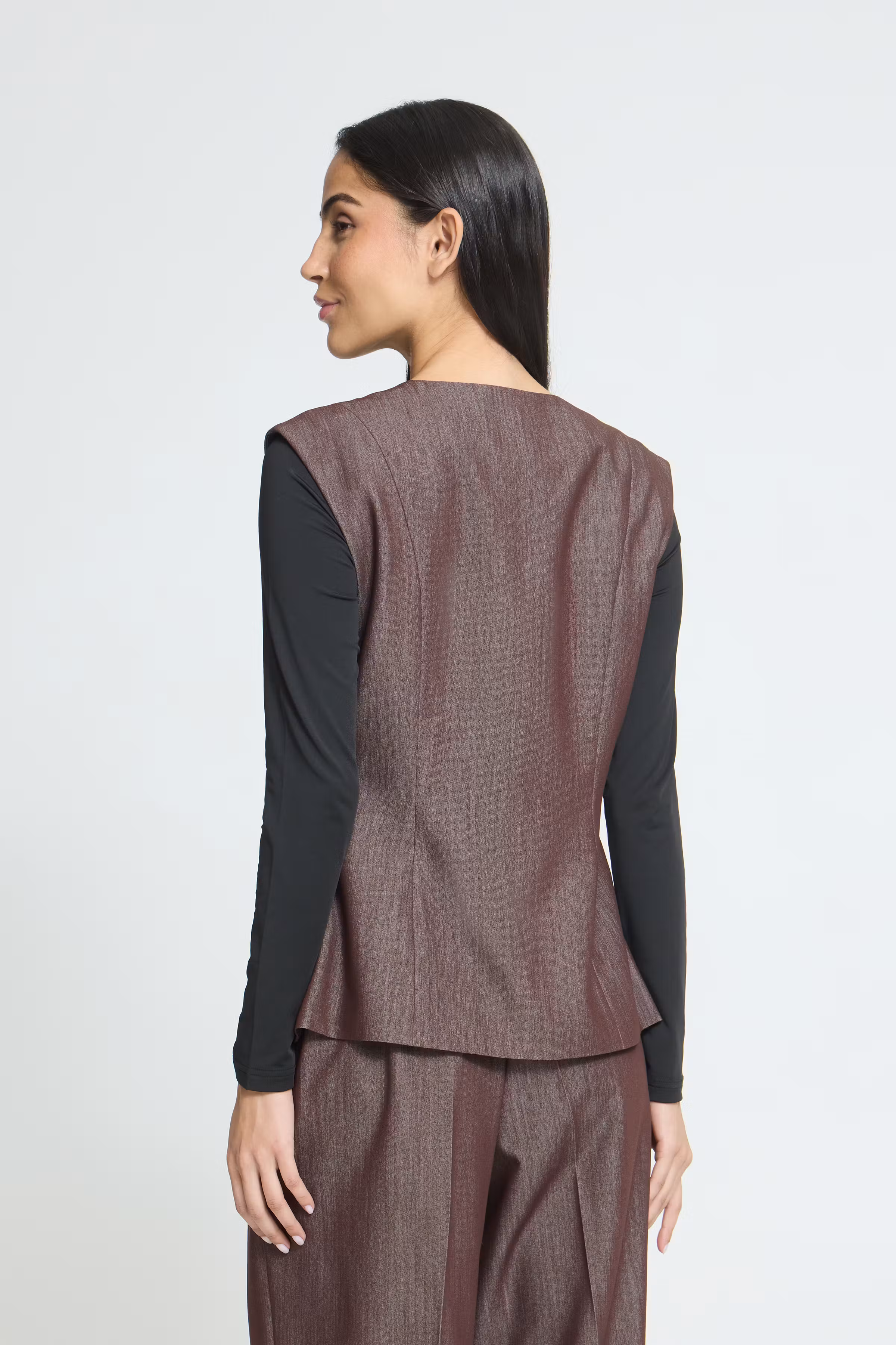 IHJUMI Vest LOOKBOOK BACK 20126750-1909151