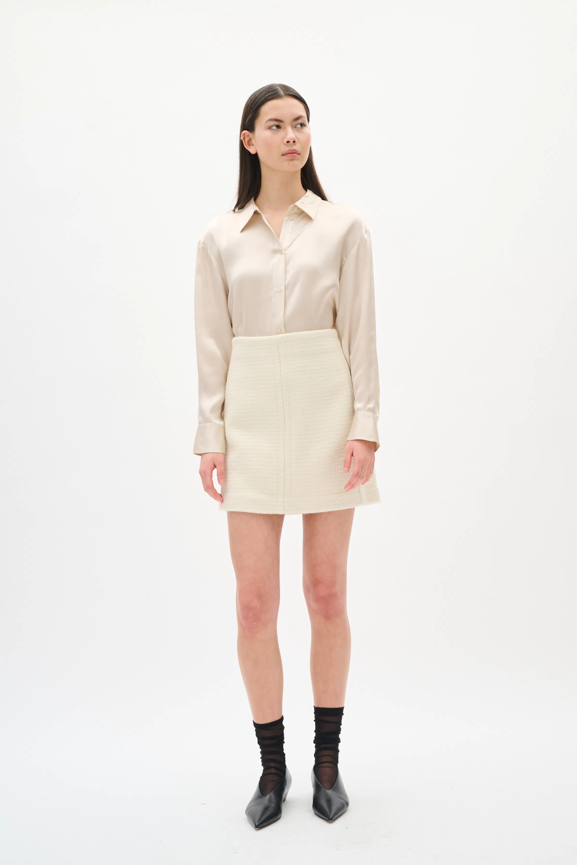 ZEENIAIW Skjørt LOOKBOOK FRONT 30112074-110701