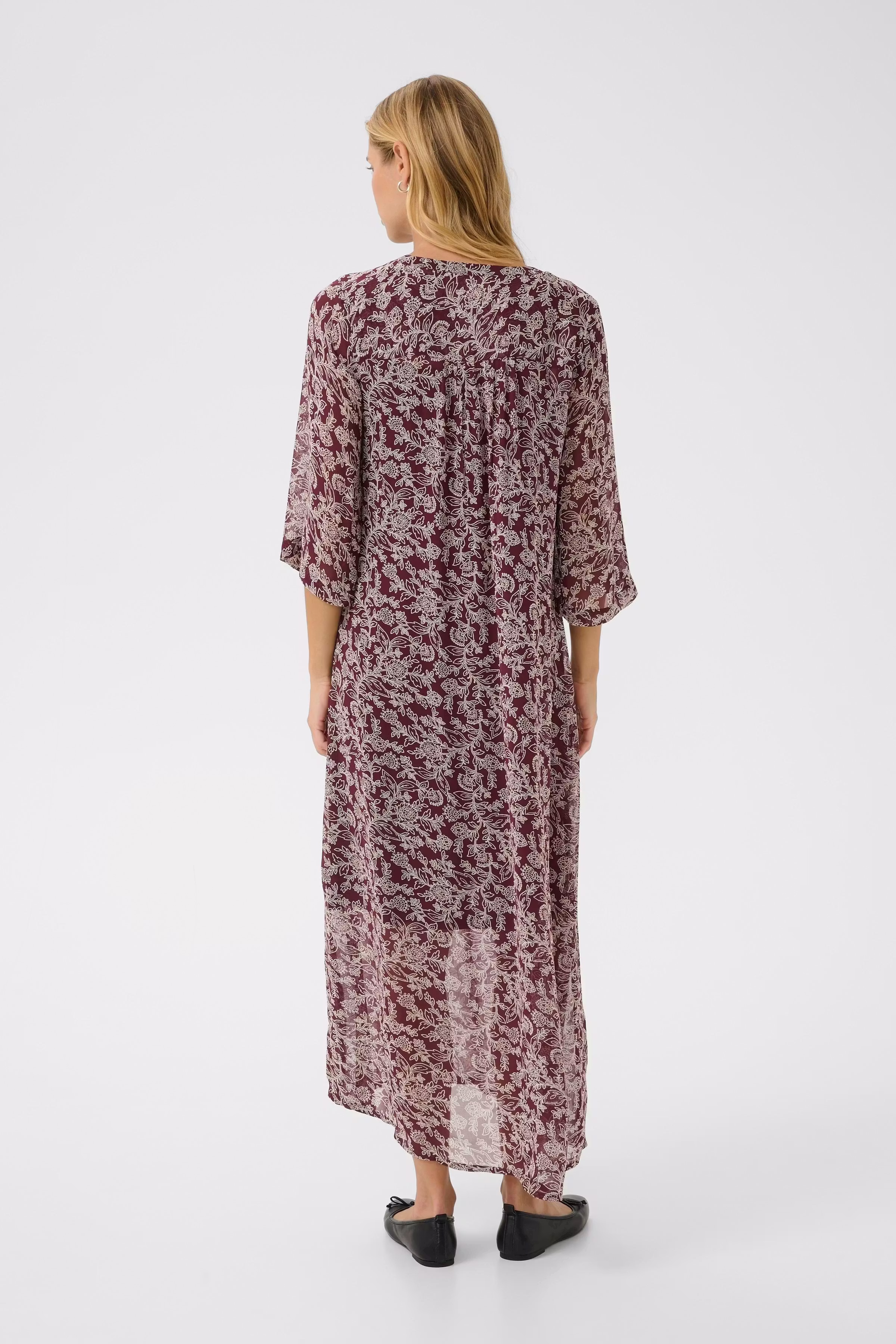 BeritPW Long dress LOOKBOOK BACK 30307831-304008