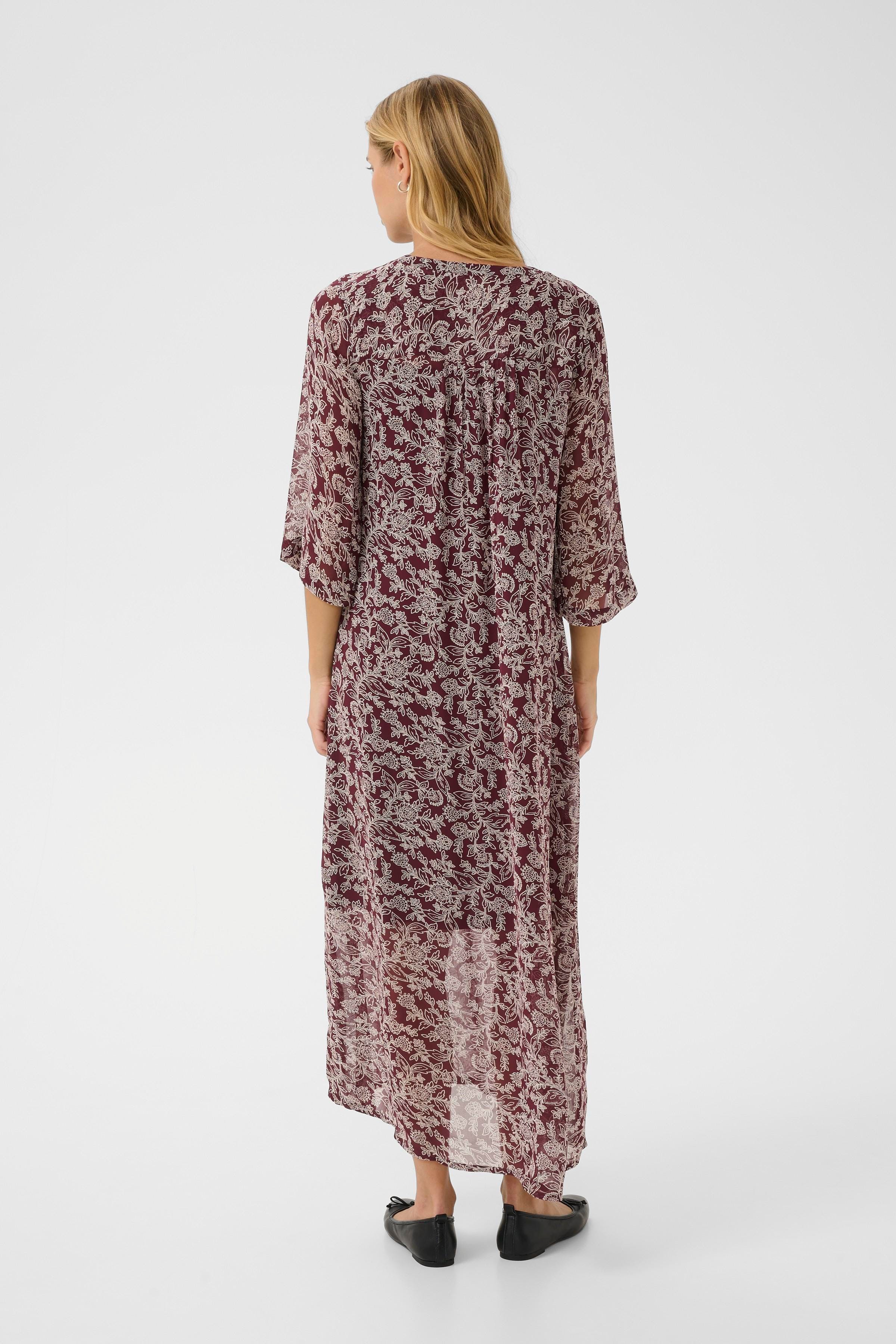 BeritPW Long dress LOOKBOOK BACK 30307831-304008