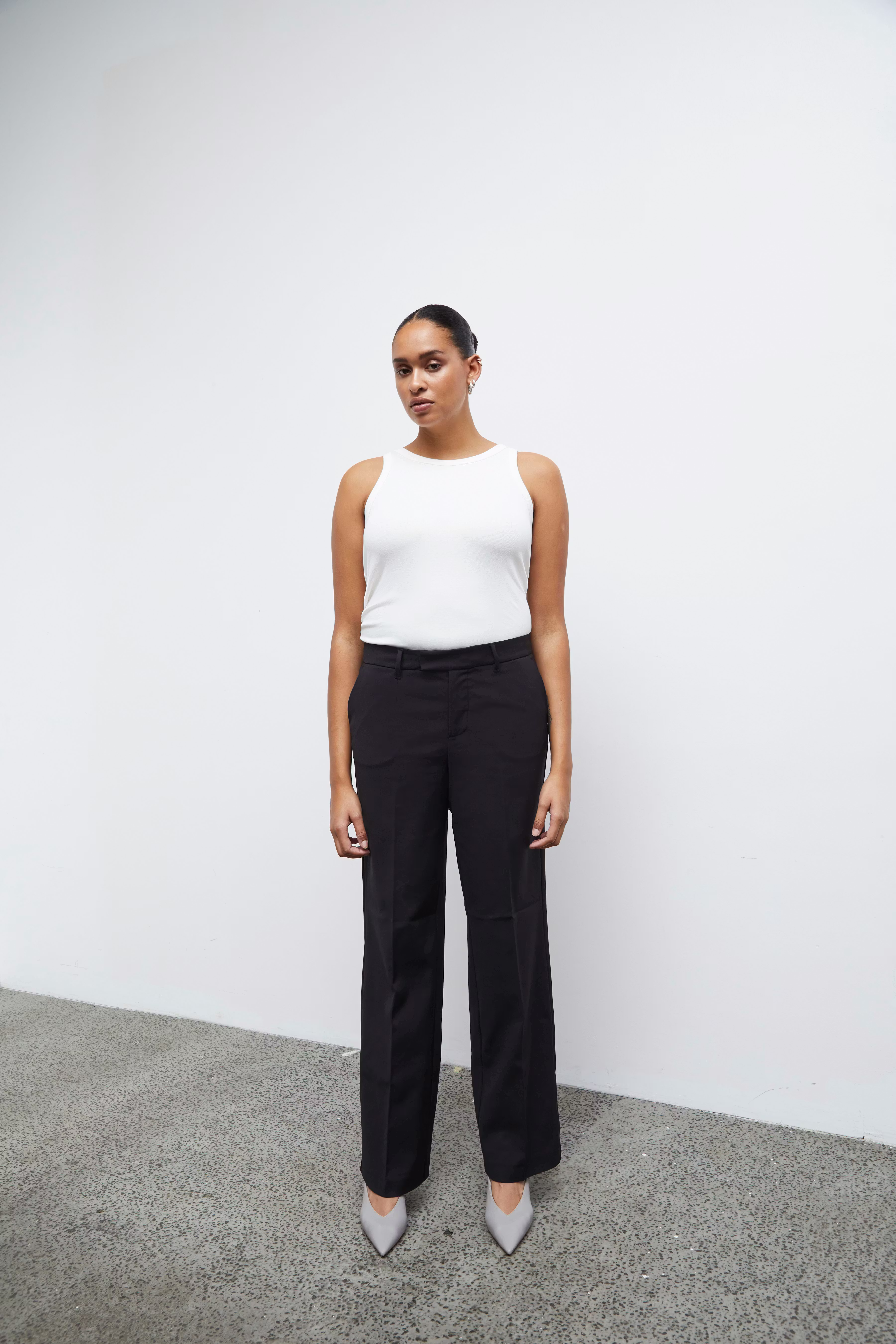 PZBINDY High Waist Wide Leg Bukser LOCATION NONE 50206519-193911