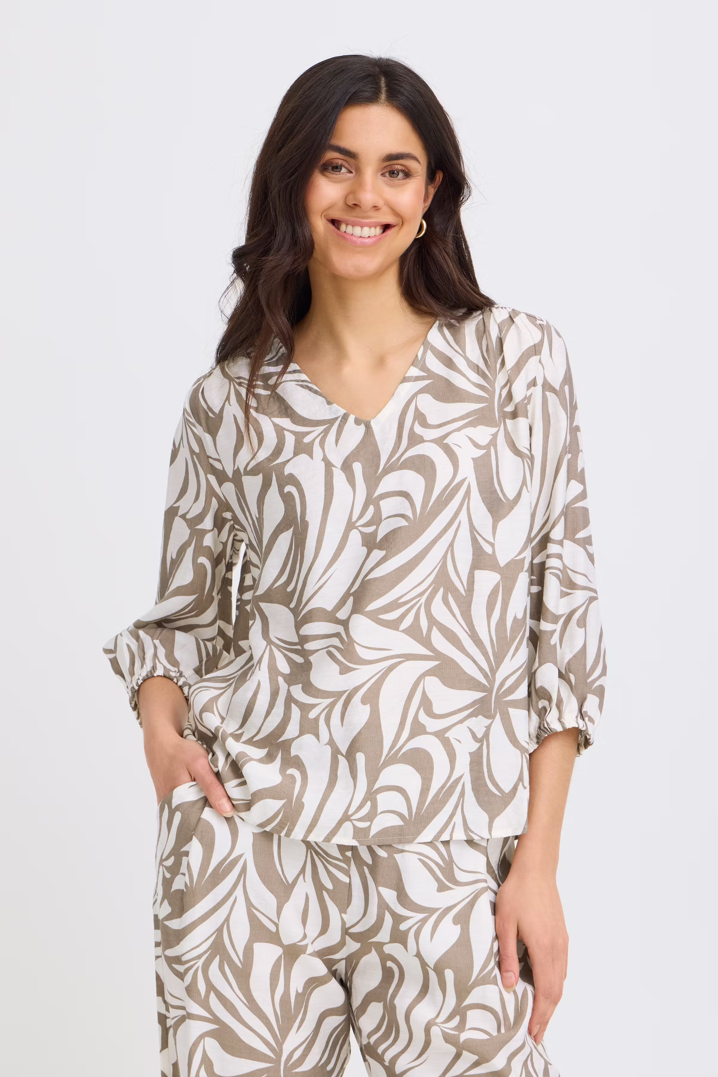 FRARIANA Bluse LOOKBOOK FRONT 20615424-900006094