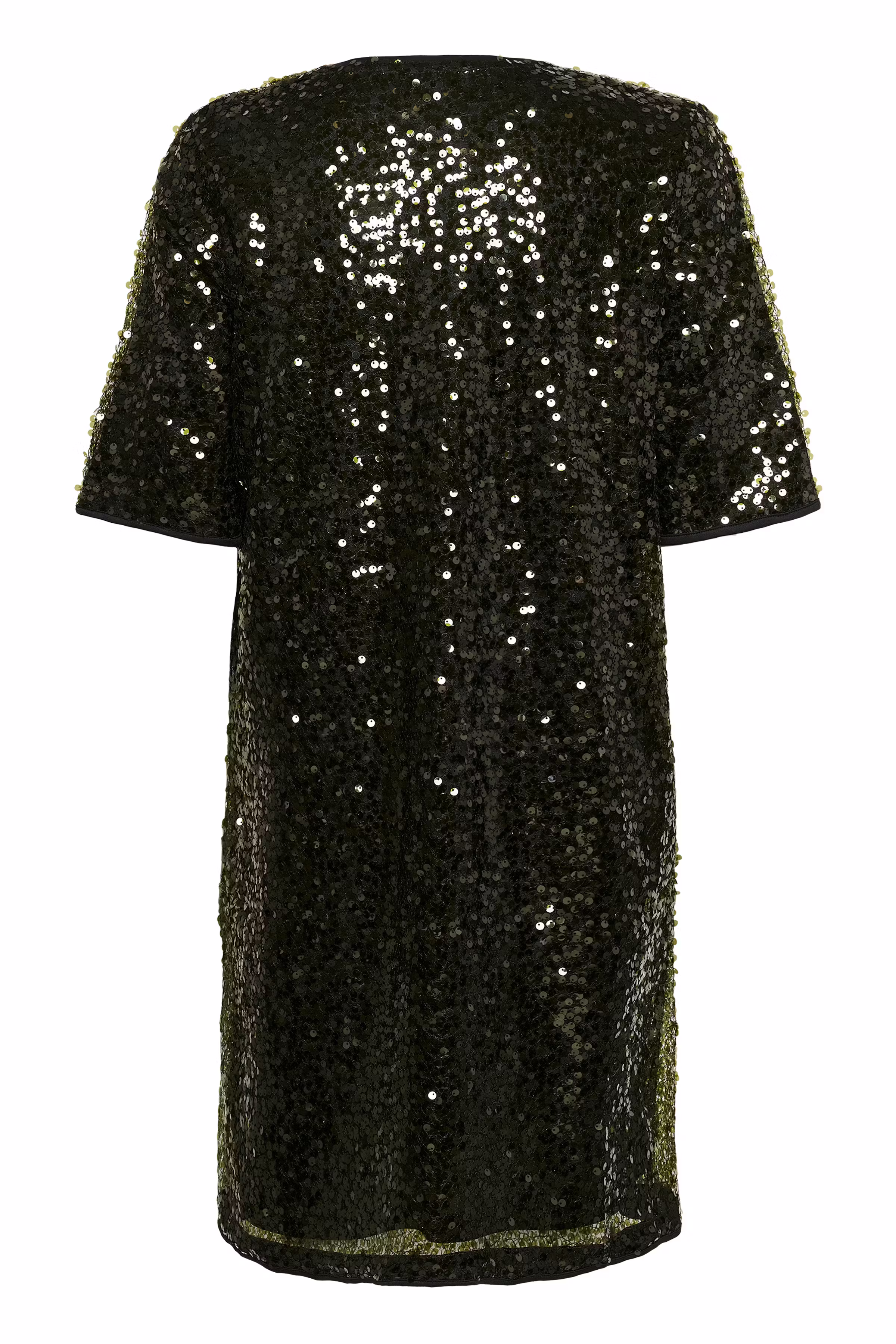 CUmelia Dark green Sequin dress PACK BACK 50112480-190515