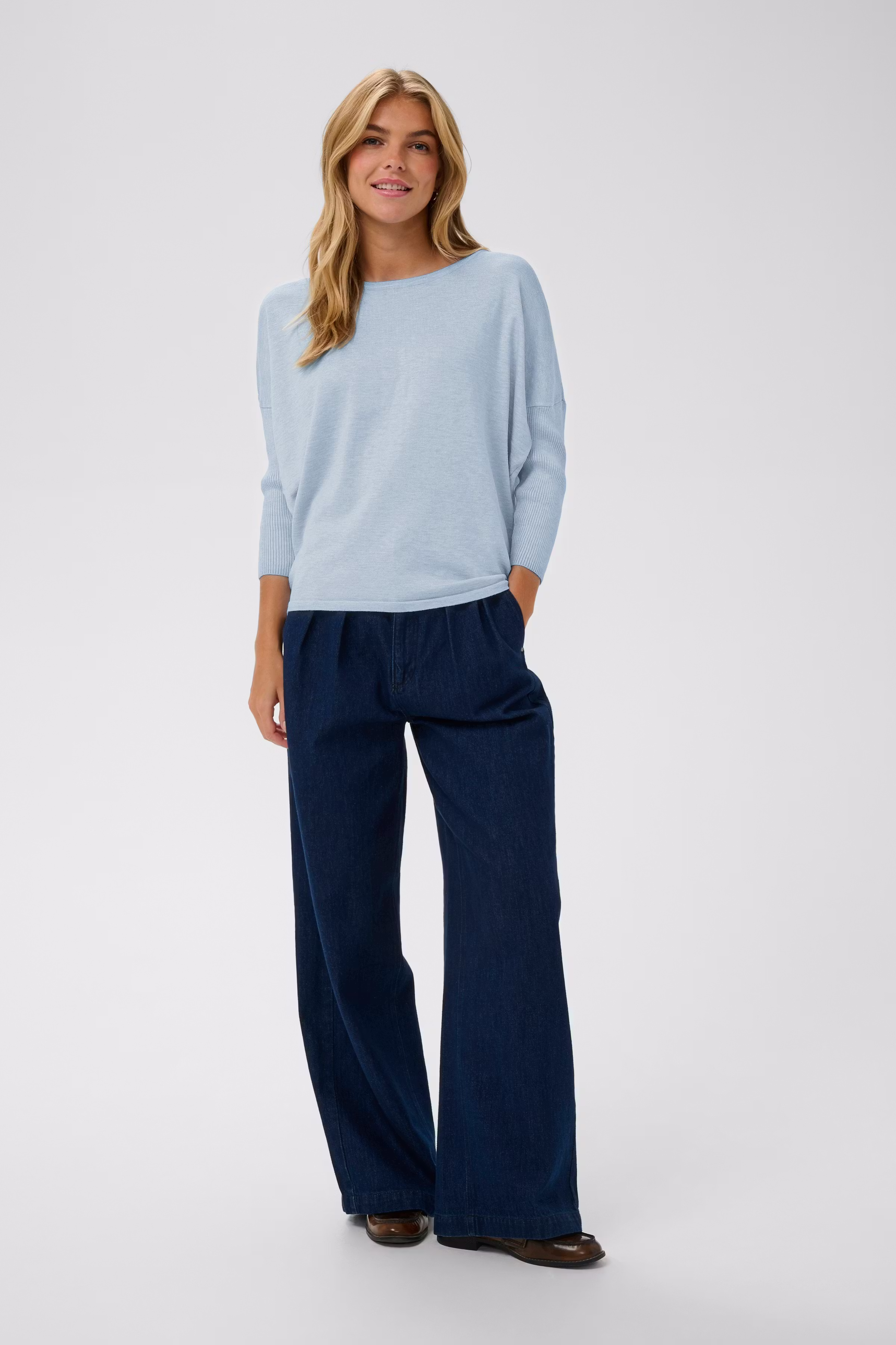 MilaSZ R-Neck Pullover LOOKBOOK FRONT 30500003-1441101