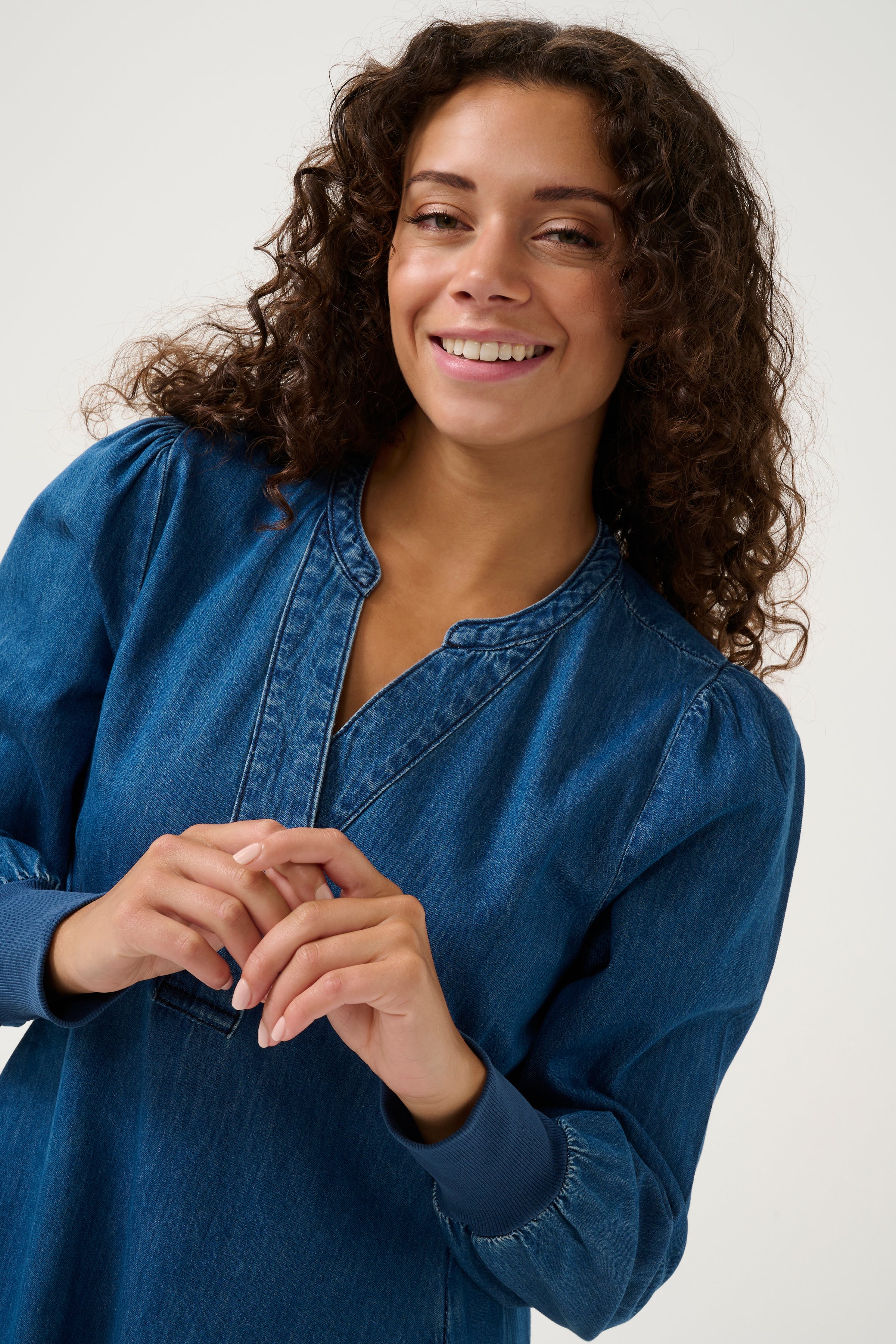 CUarpa Denim Dress LOOKBOOK DETAIL 50111524-500029