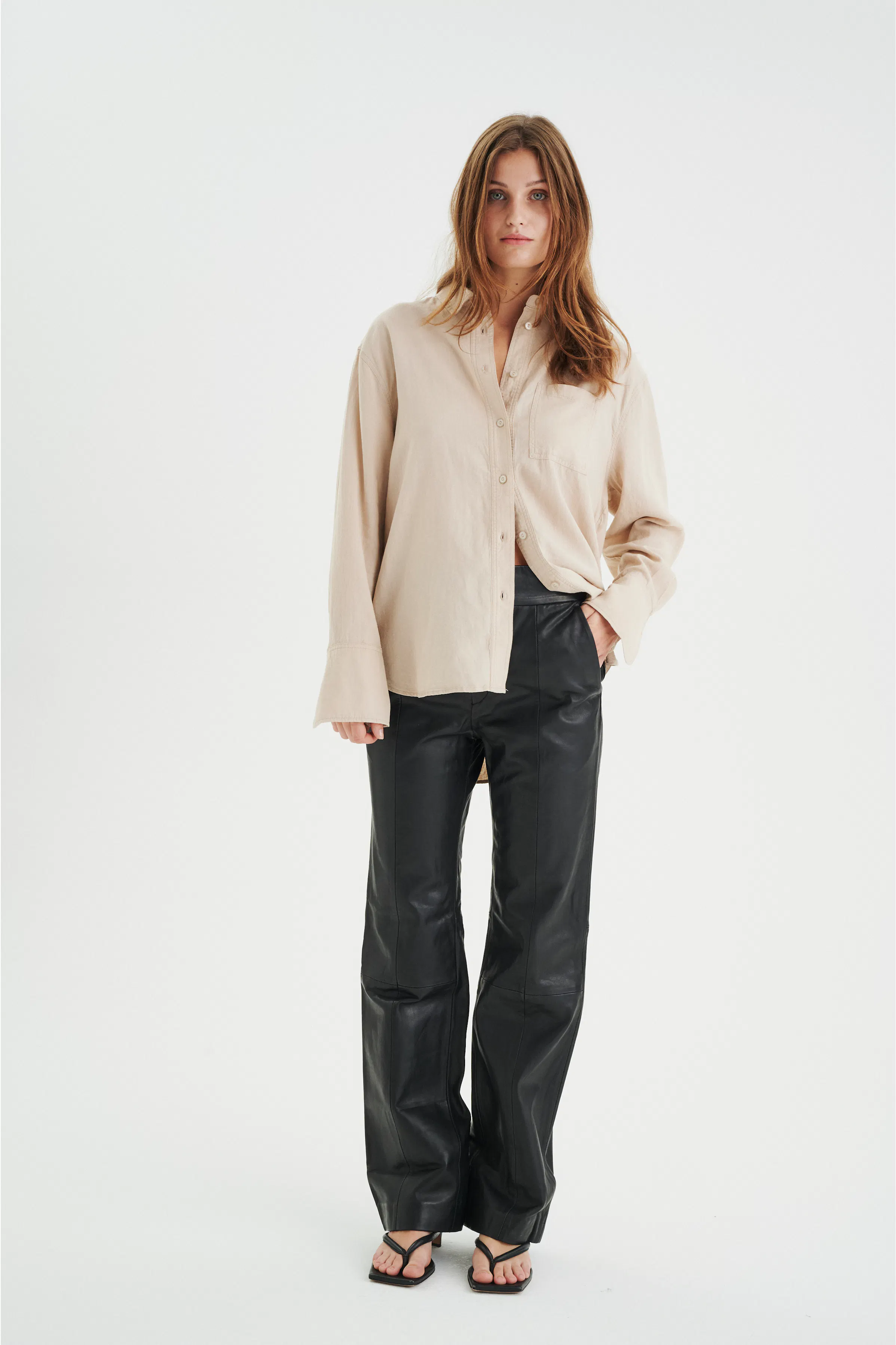 LovaIW Skjorte LOOKBOOK FRONT 30106123-151308