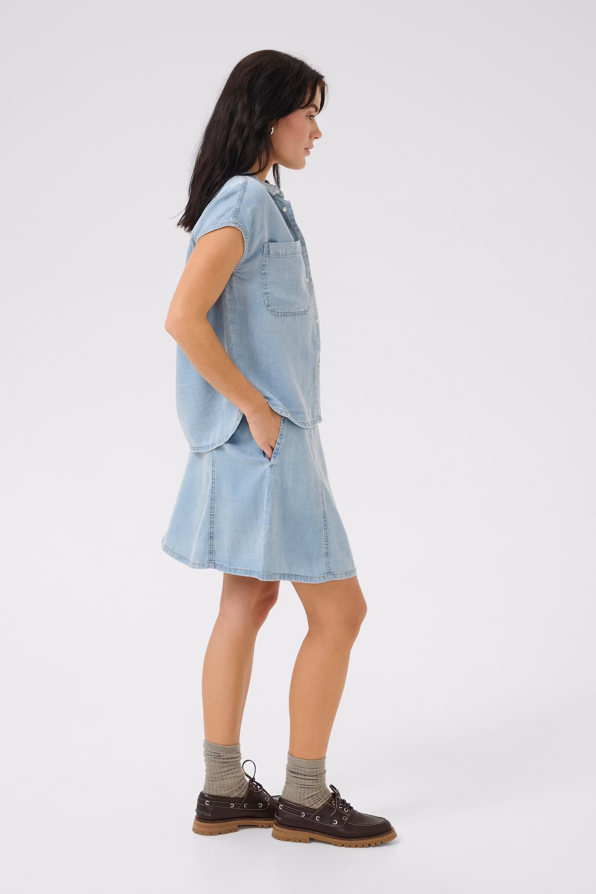 NellyMW Kjol LOOKBOOK FRONT 10704745-100045