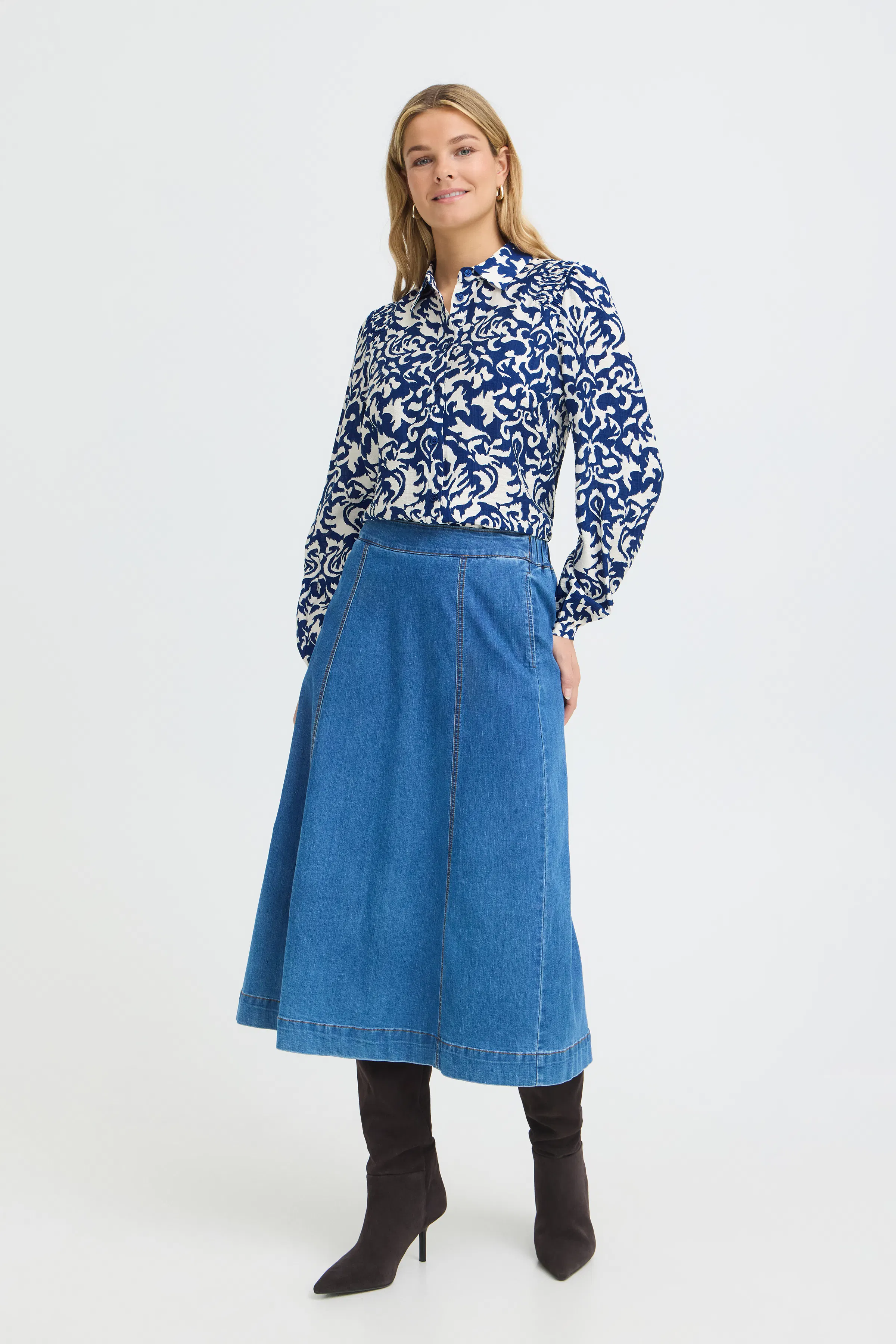 FRLELI Skjorte LOOKBOOK FRONT 20618043-900010904