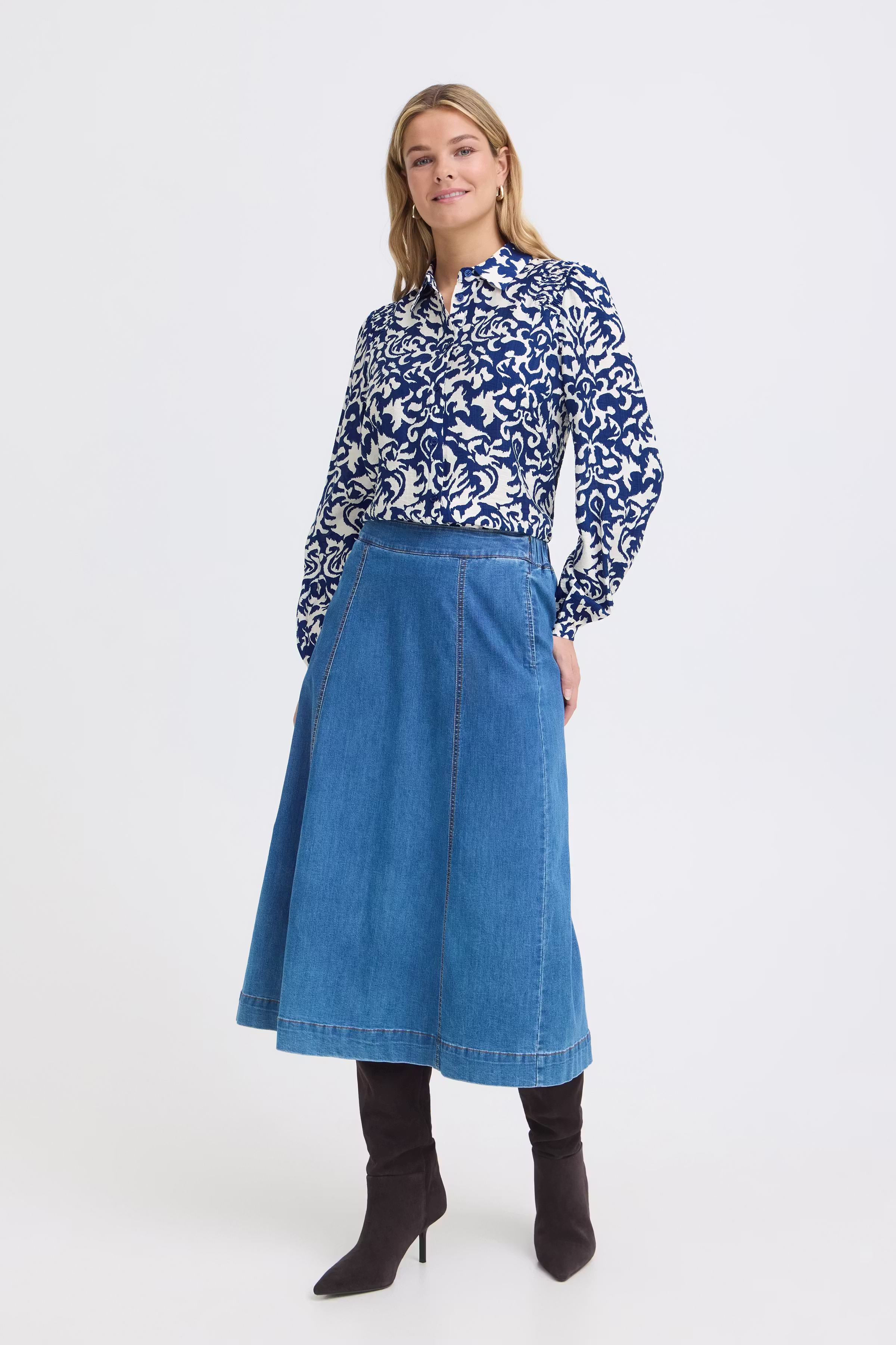 FRLELI Overhemd LOOKBOOK FRONT 20618043-900010904