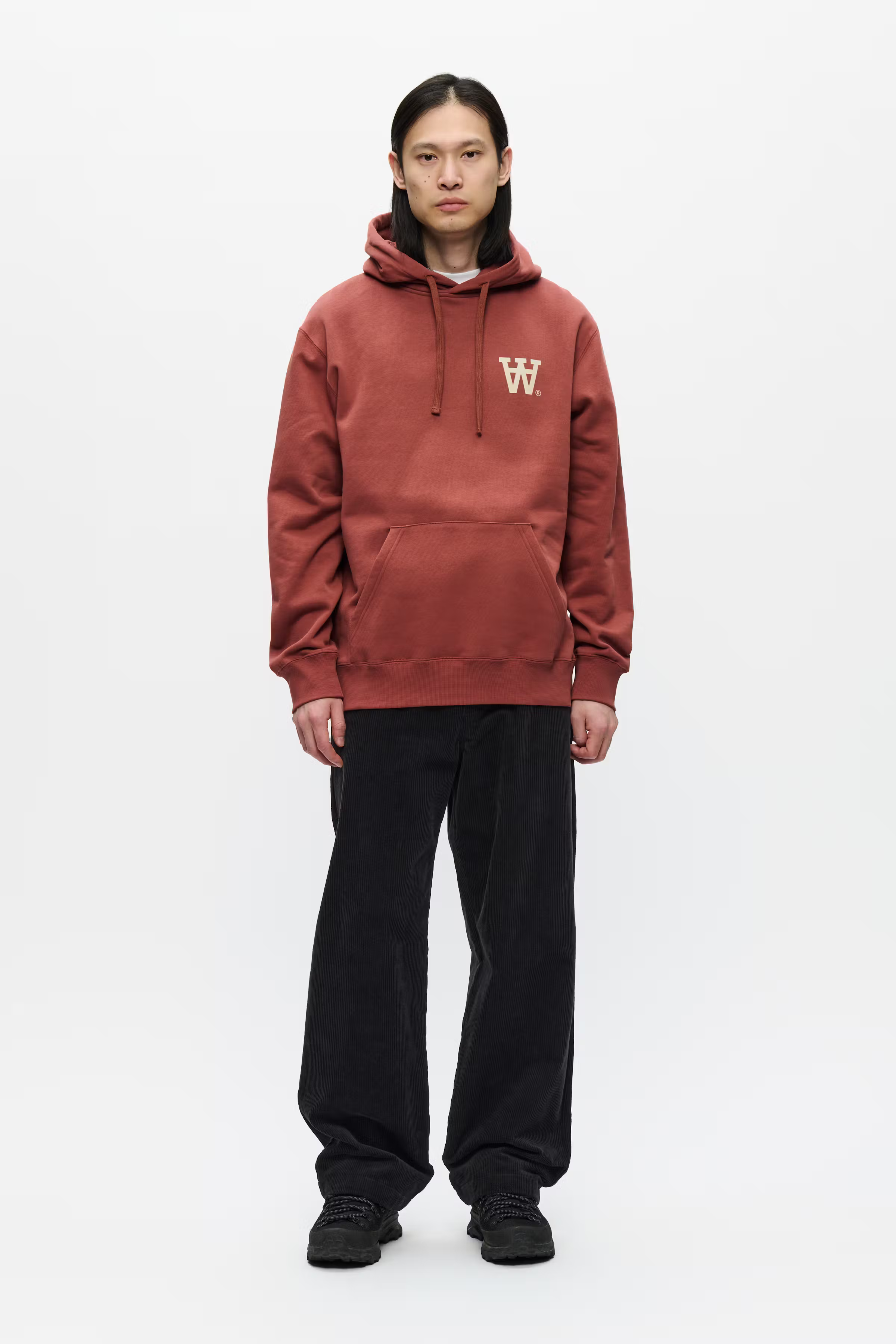 WWCass AA Chest Print Hoodie LOOKBOOK FRONT 30250162-181425