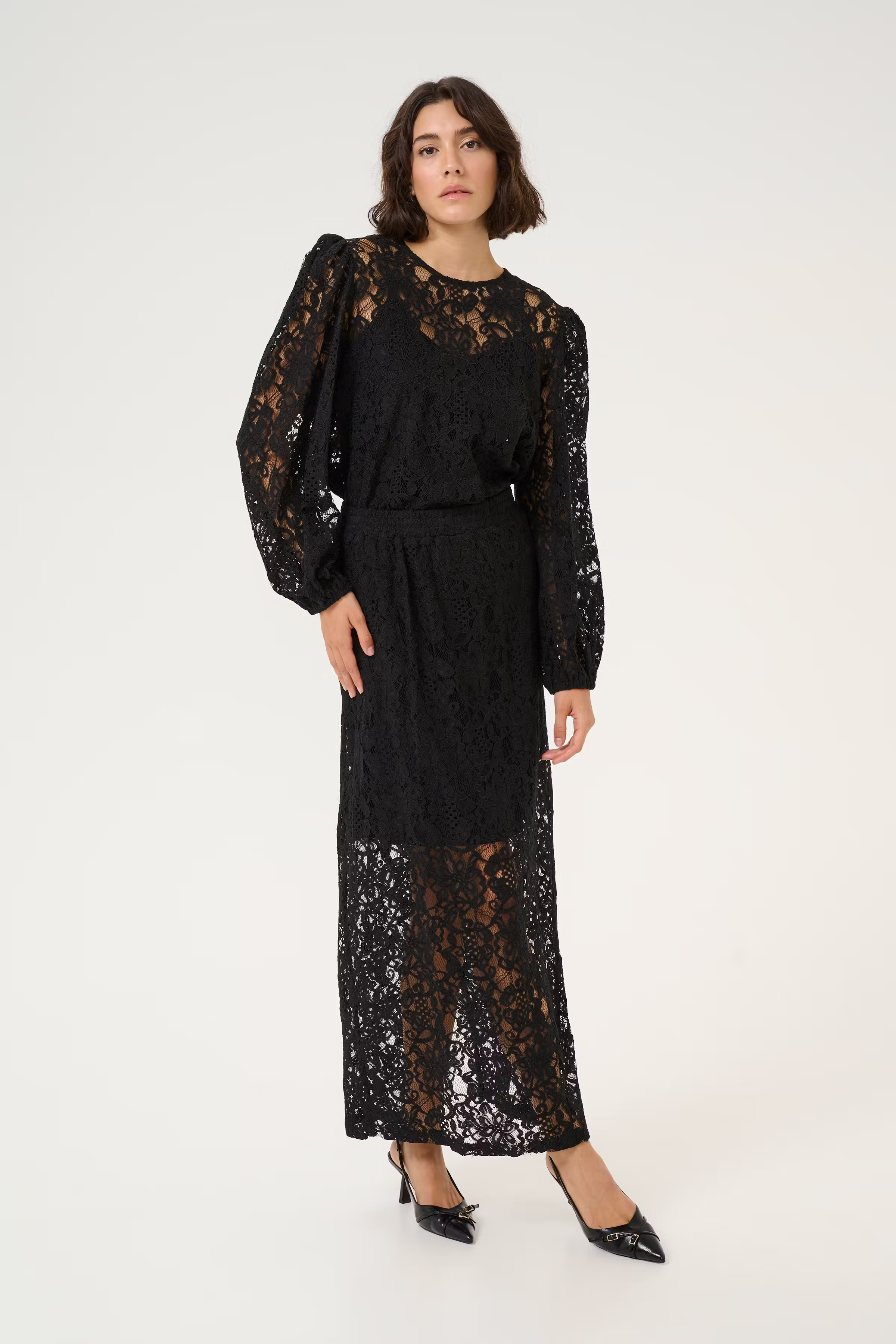 KAlanice Blondebluse LOOKBOOK FRONT 10552373-100121