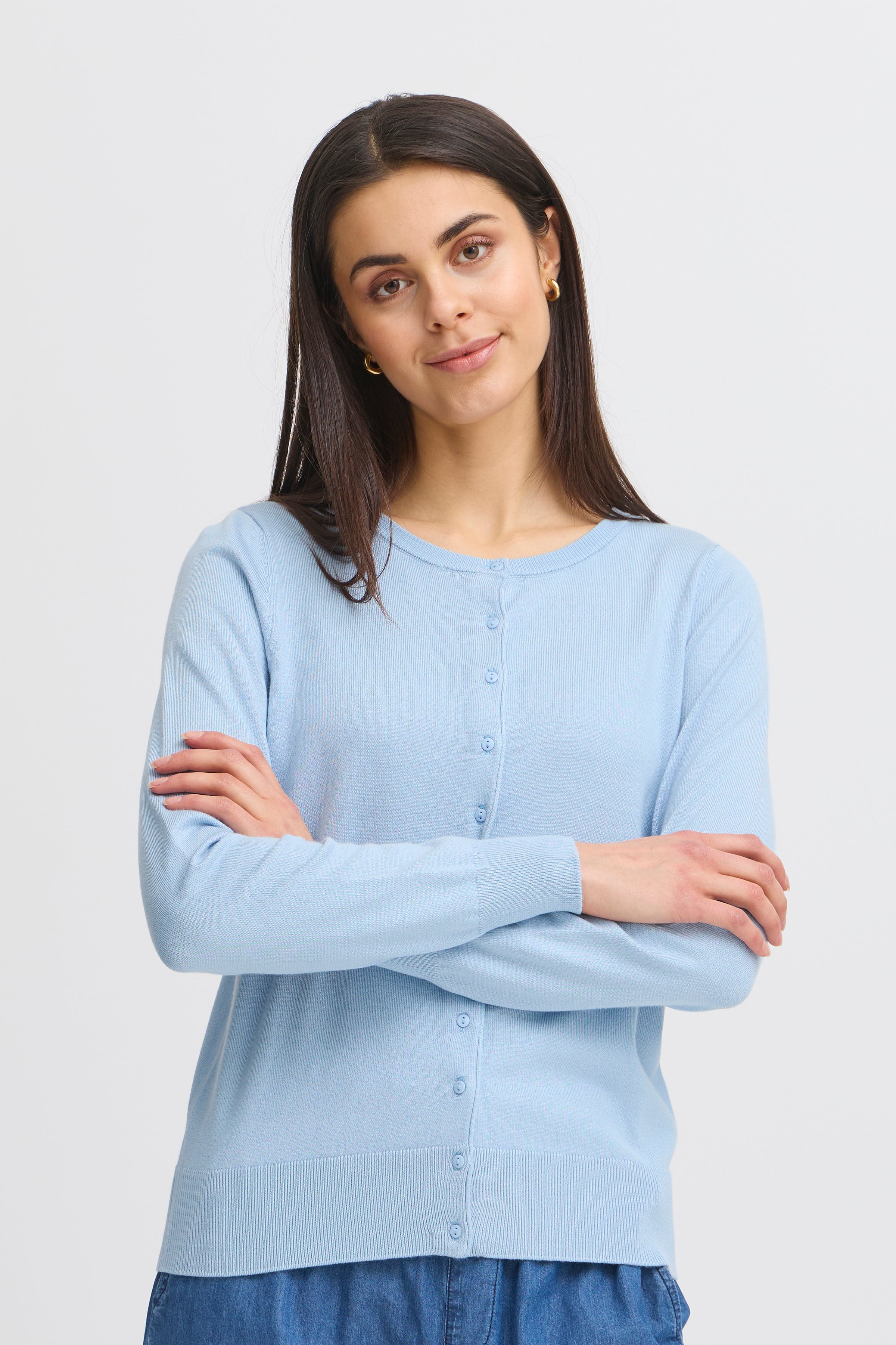 FRZubasic Cardigan LOOKBOOK FRONT 20604187-144115