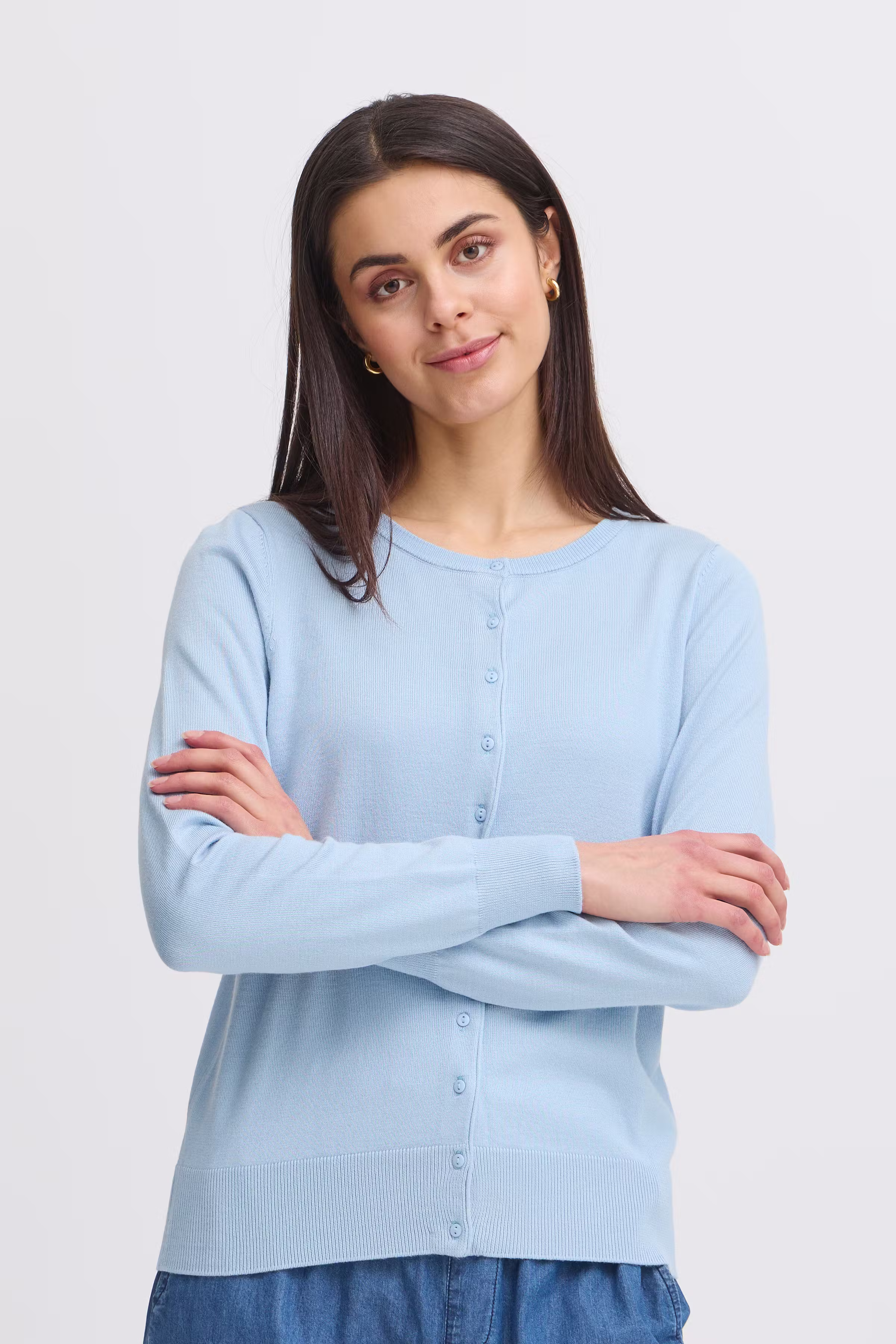 FRZubasic Cardigan LOOKBOOK FRONT 20604187-144115